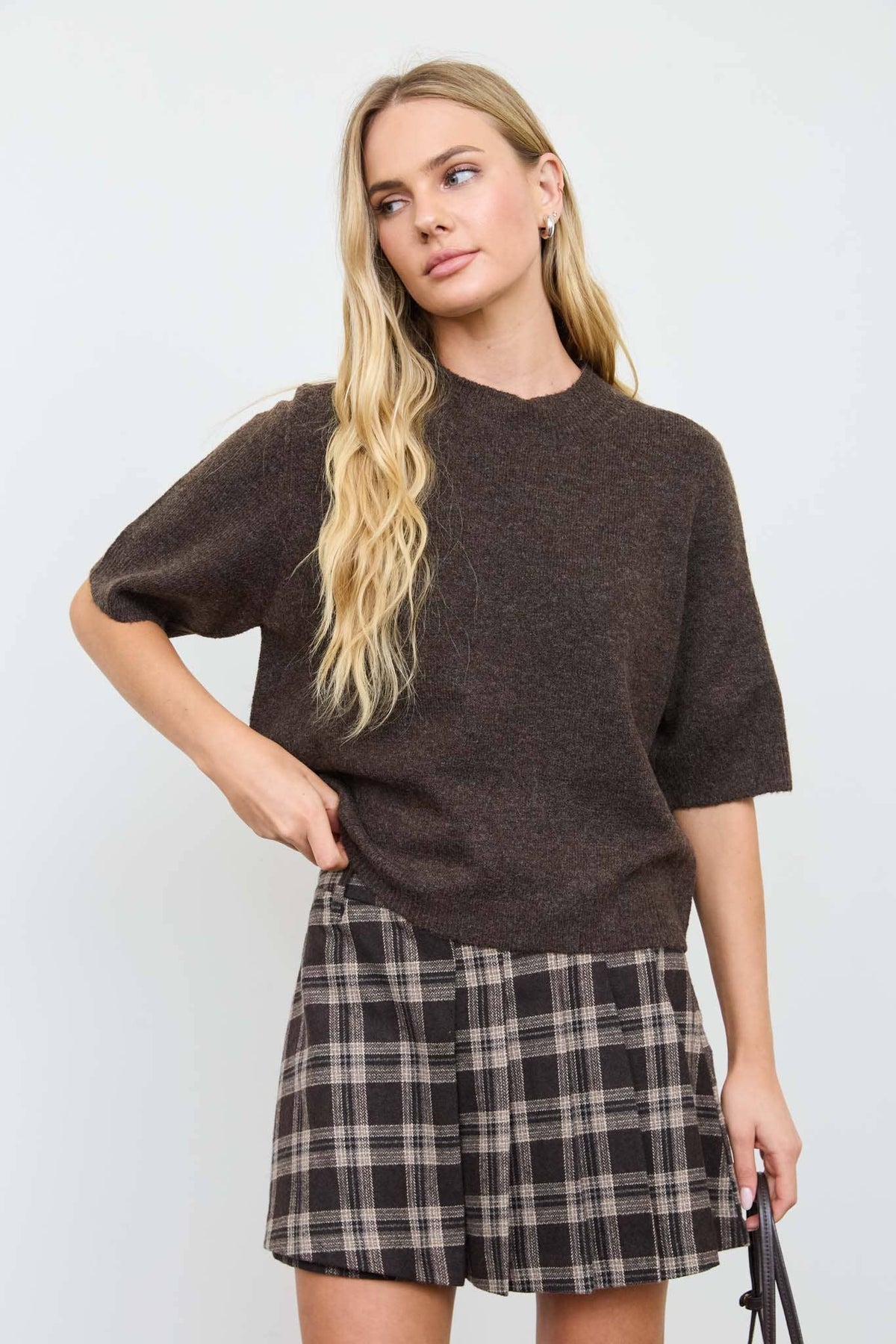 Crewneck SS Pullover Sweater