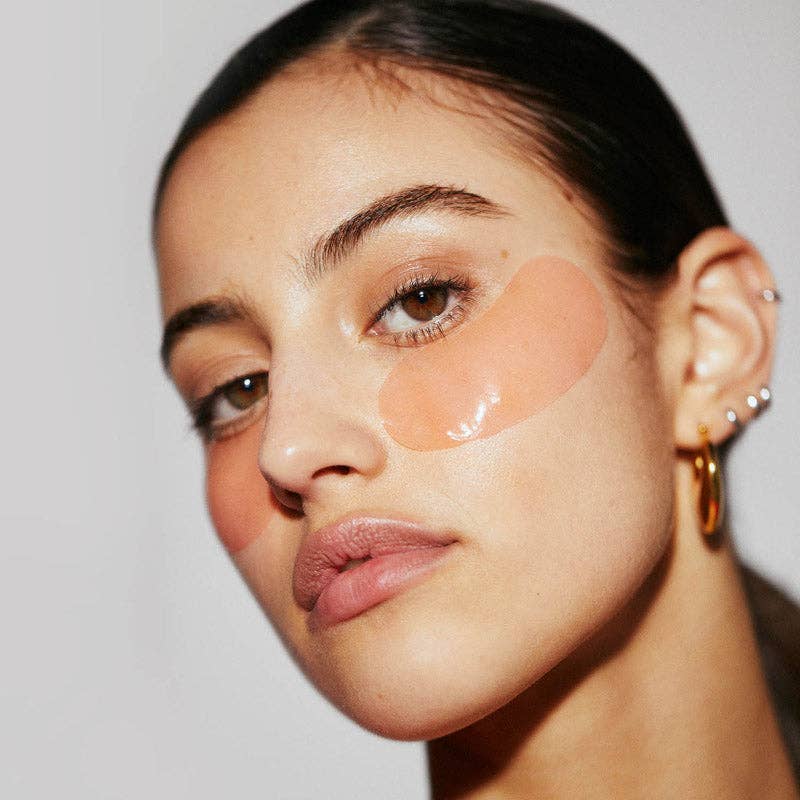 Loops Beauty Under Eye Single Mask | MILK MONEY milkmoney.co | natural skin care products. organic skin care. clean beauty products. organic skin care products. natural skincare. vegan skincare. organic skincare. organic beauty products. vegan cruelty free skincare. vegan skincare products