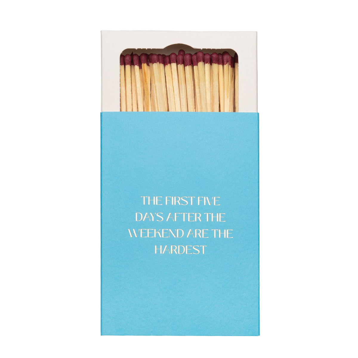 The First Five Days Matchbox