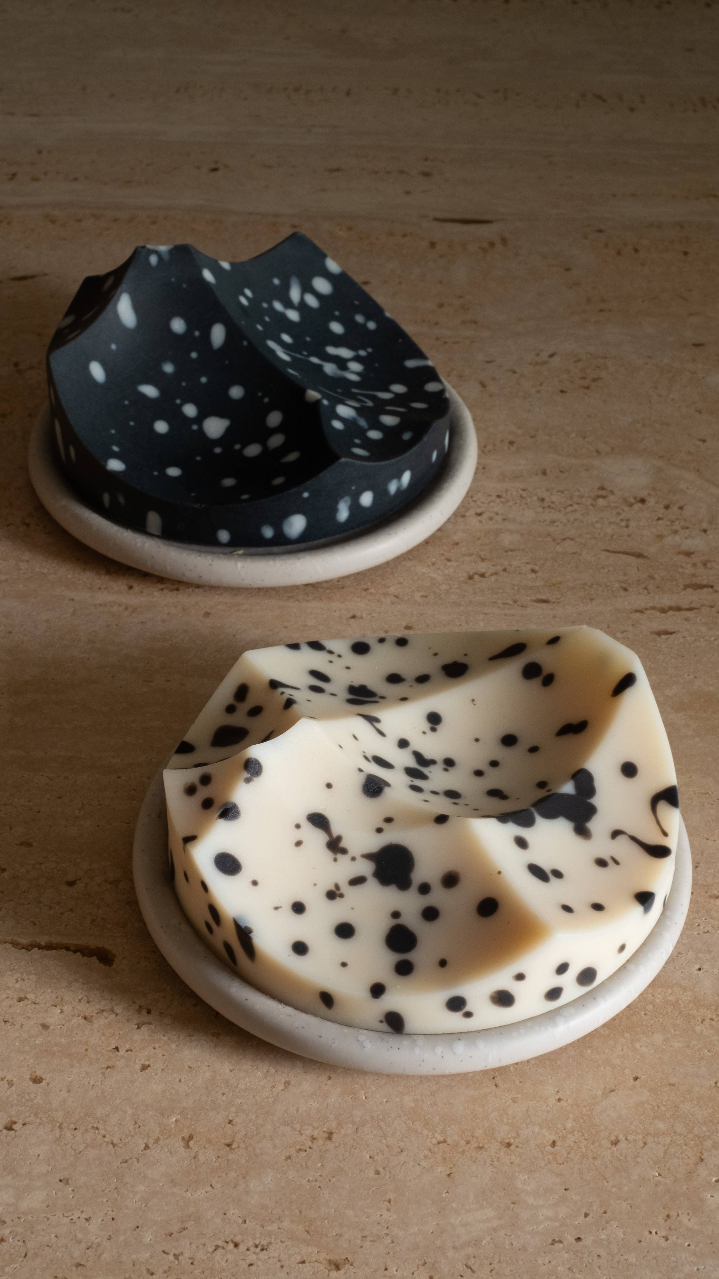 Ume Studio Bouton Soap Dish grey front | MILK MONEY milkmoney.co | Home decor online, Modern home decor, Luxury home furnishings, Best home decor, Home accessories for sale, Living room furniture sets, Kitchen decor ideas, Wall art for home, Bathroom accessories, Vintage home decor, Minimalist home decor