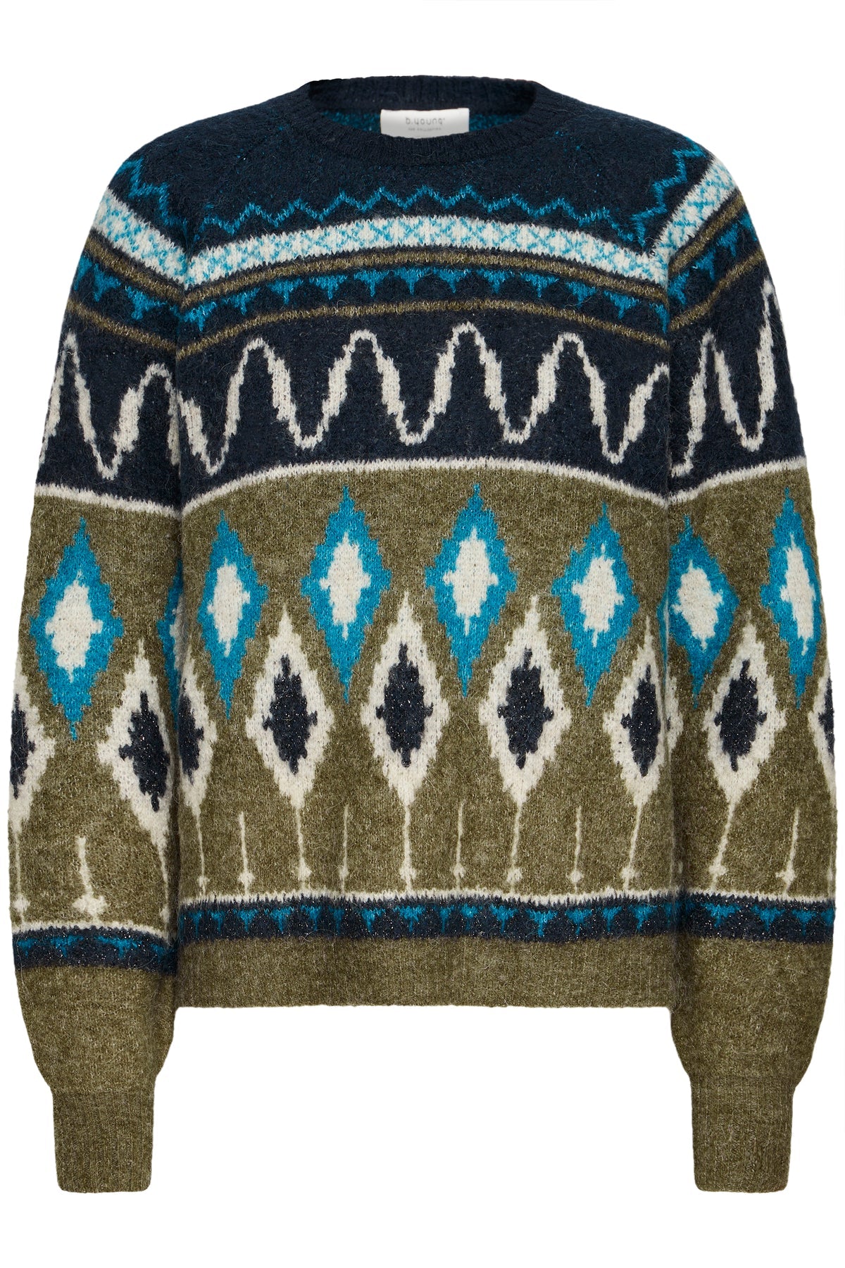 b. young Bynafta Jacquard Jumper