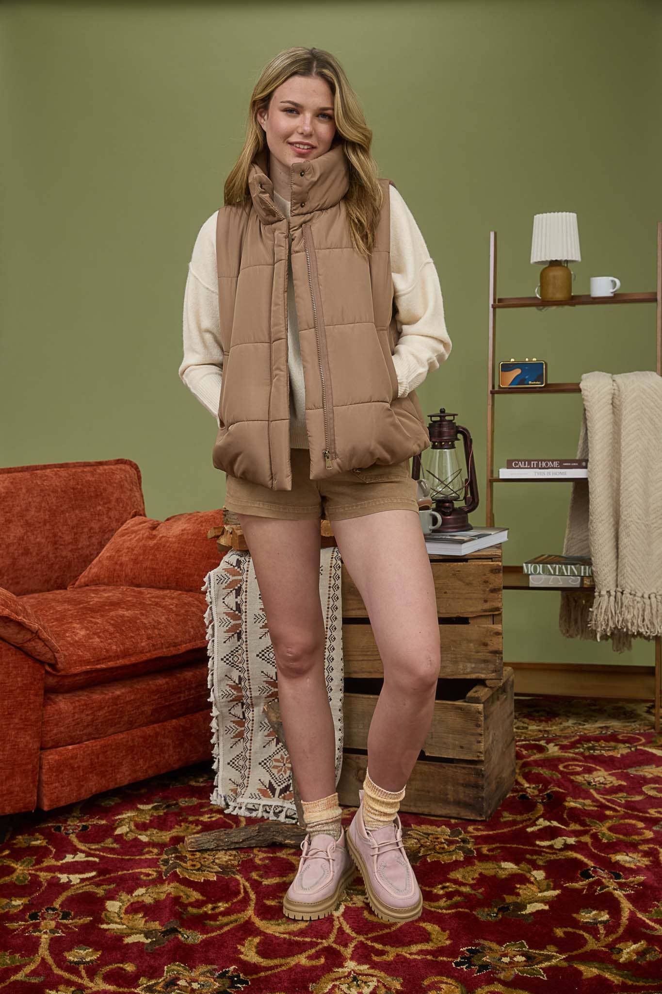Zip-Up Vest