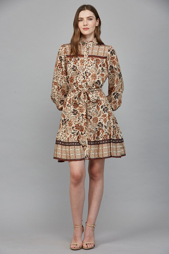 Tiered Mini Dress