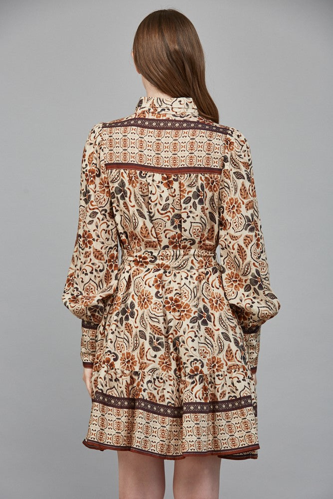 Tiered Mini Dress