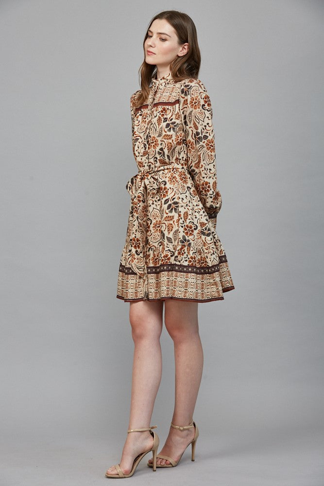 Tiered Mini Dress