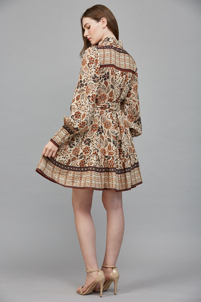 Tiered Mini Dress
