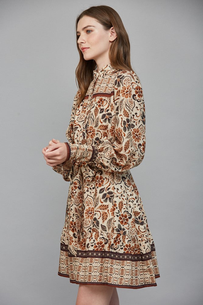 Tiered Mini Dress