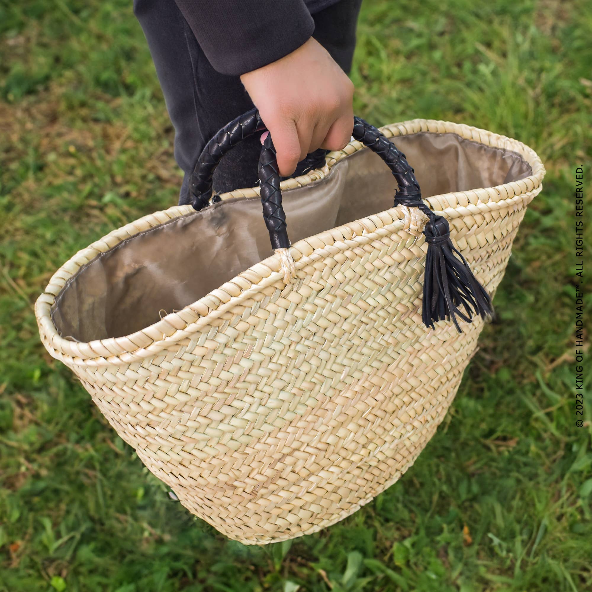 Moroccan Basket Bag