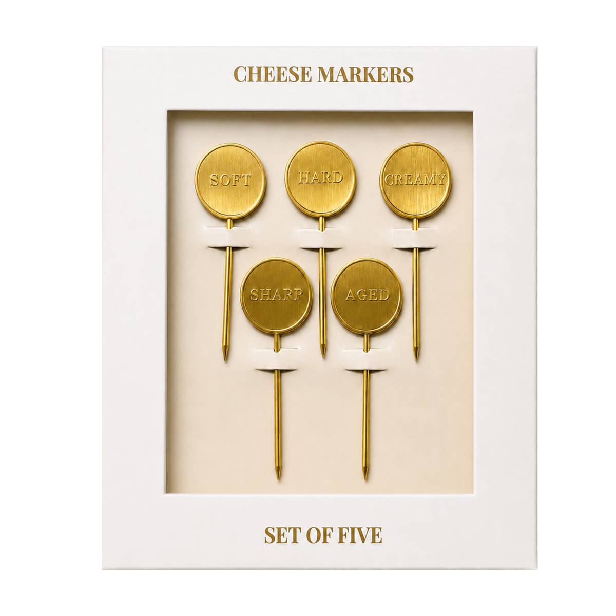 Cheese Markers Set