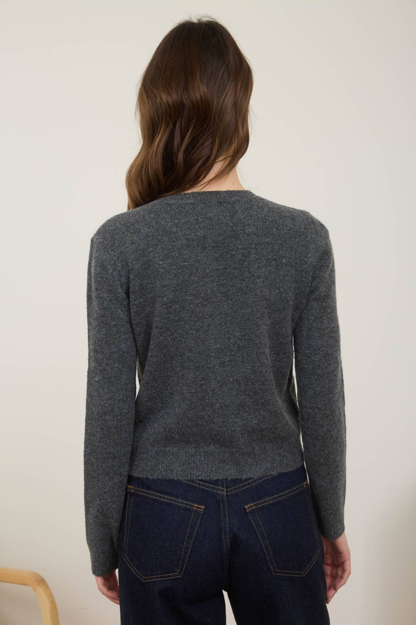 Classic Argyle Button-Up Cardigan