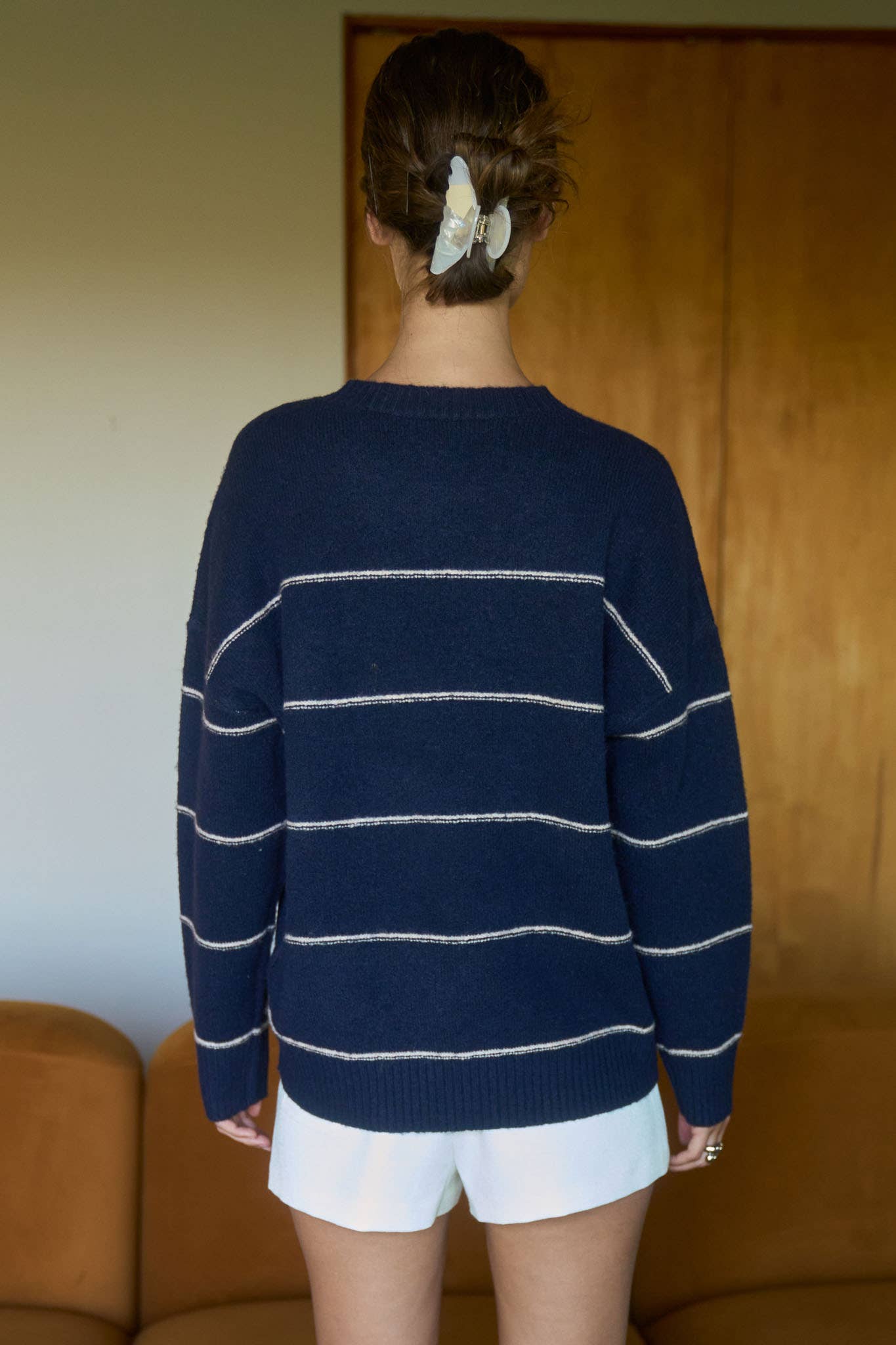 Cozy Striped Oversize Sweater