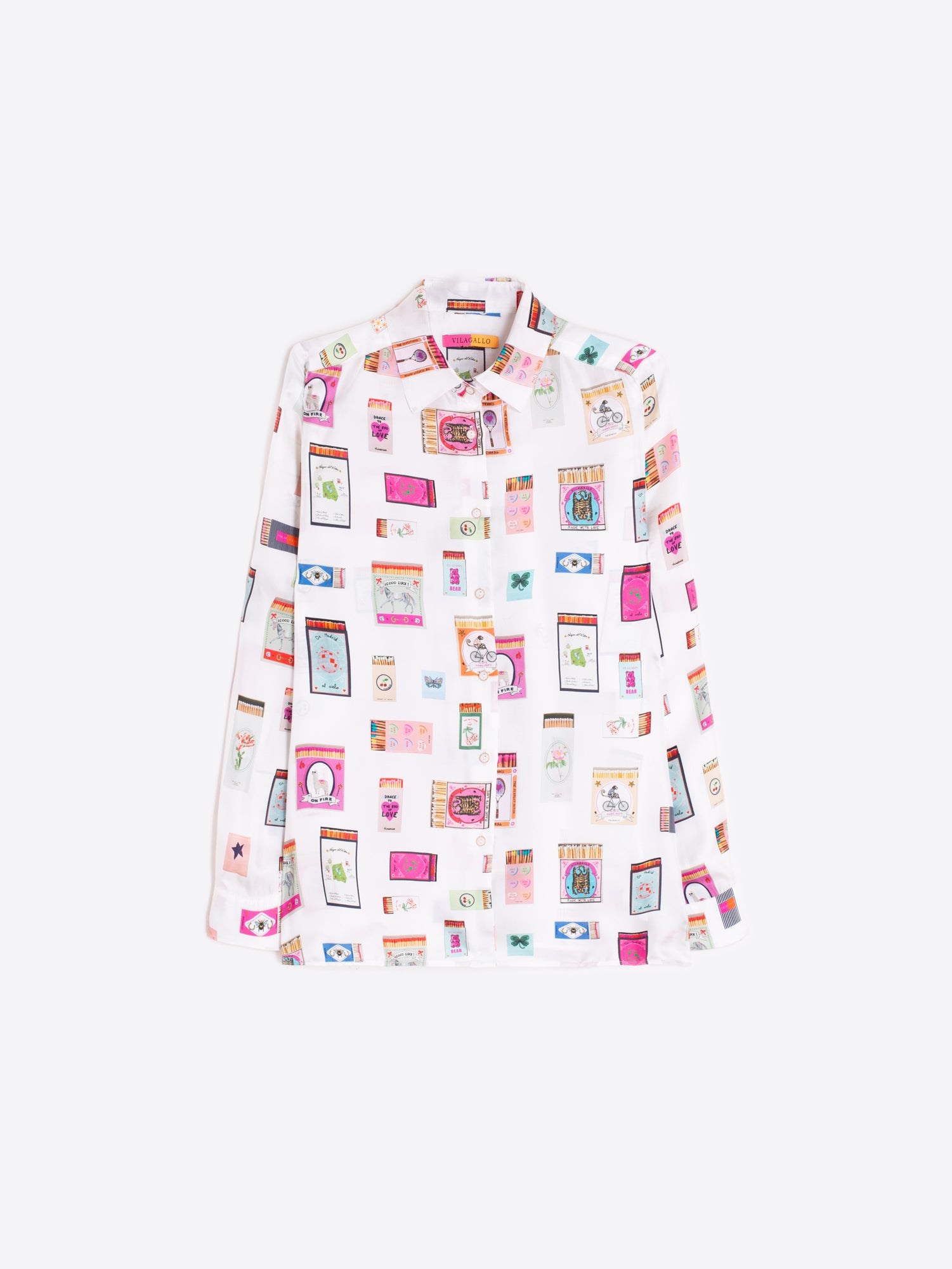 Vilagallo Matchbox Blouse