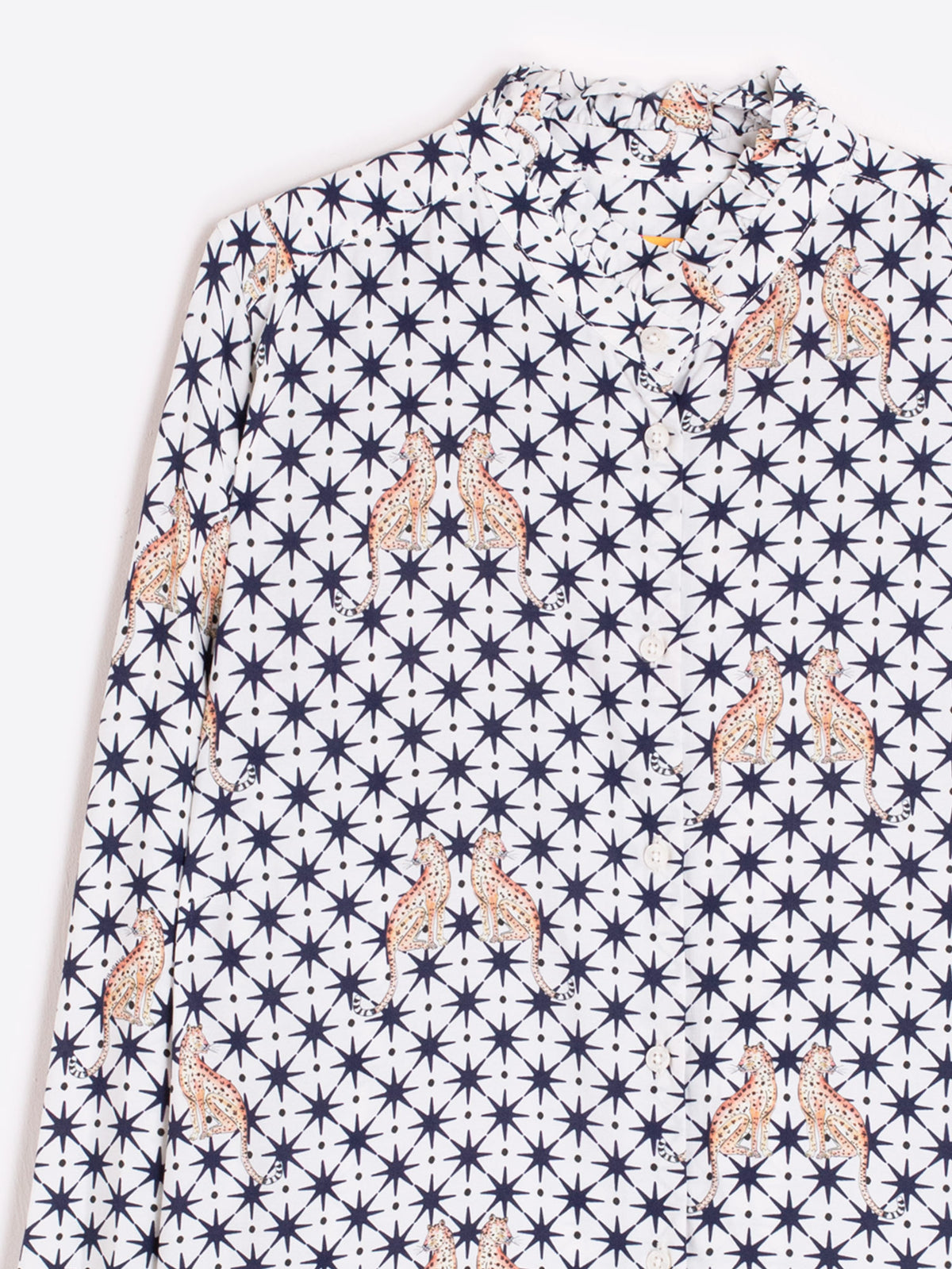 Vilagallo Leopard & Stars Blouse