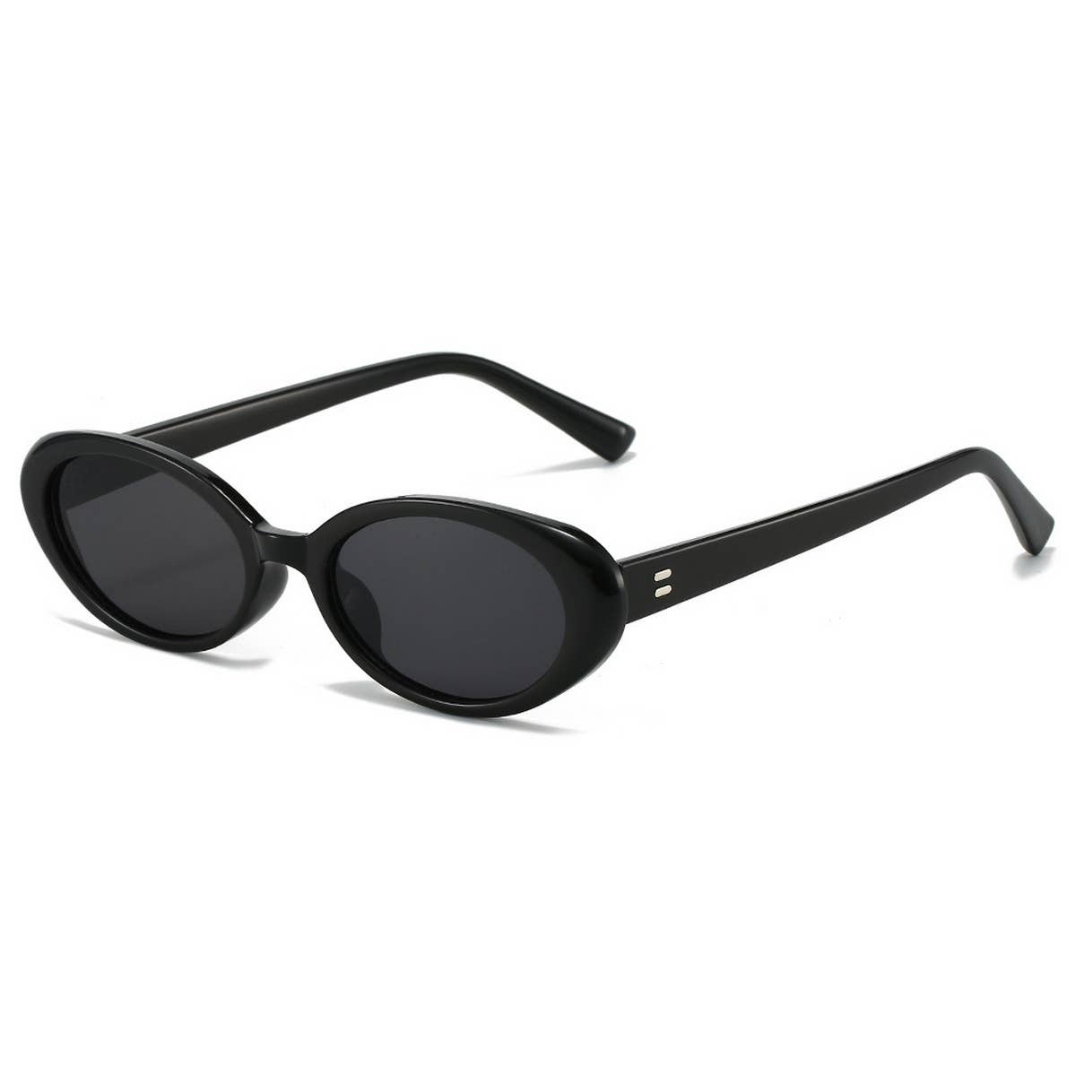 Retro Slim Oval Fashion Sunglasses