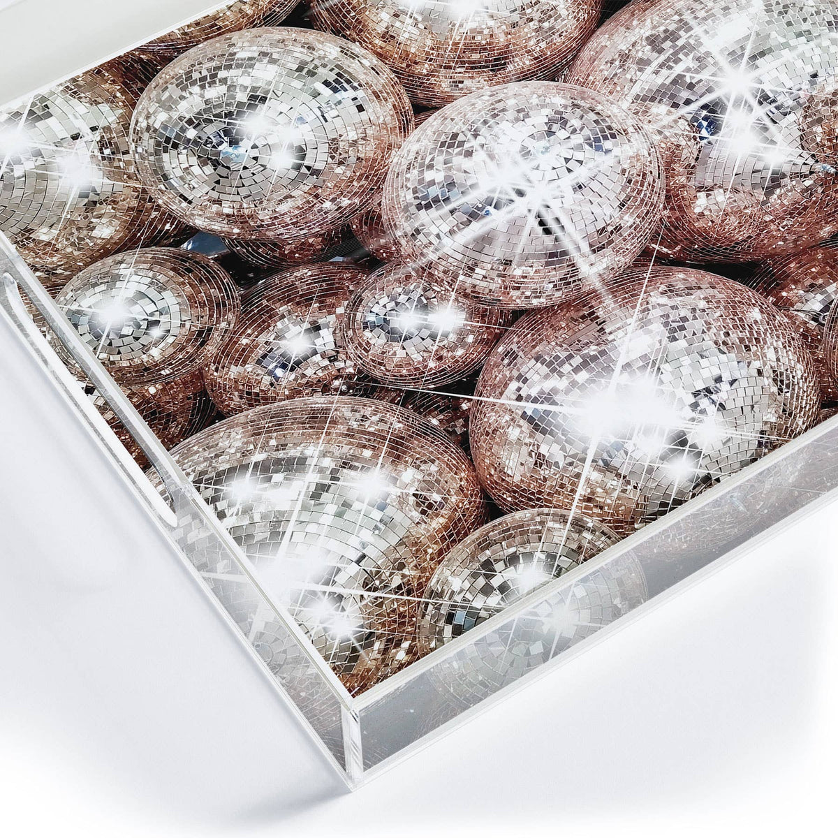 Disco Balls Acrylic Tray