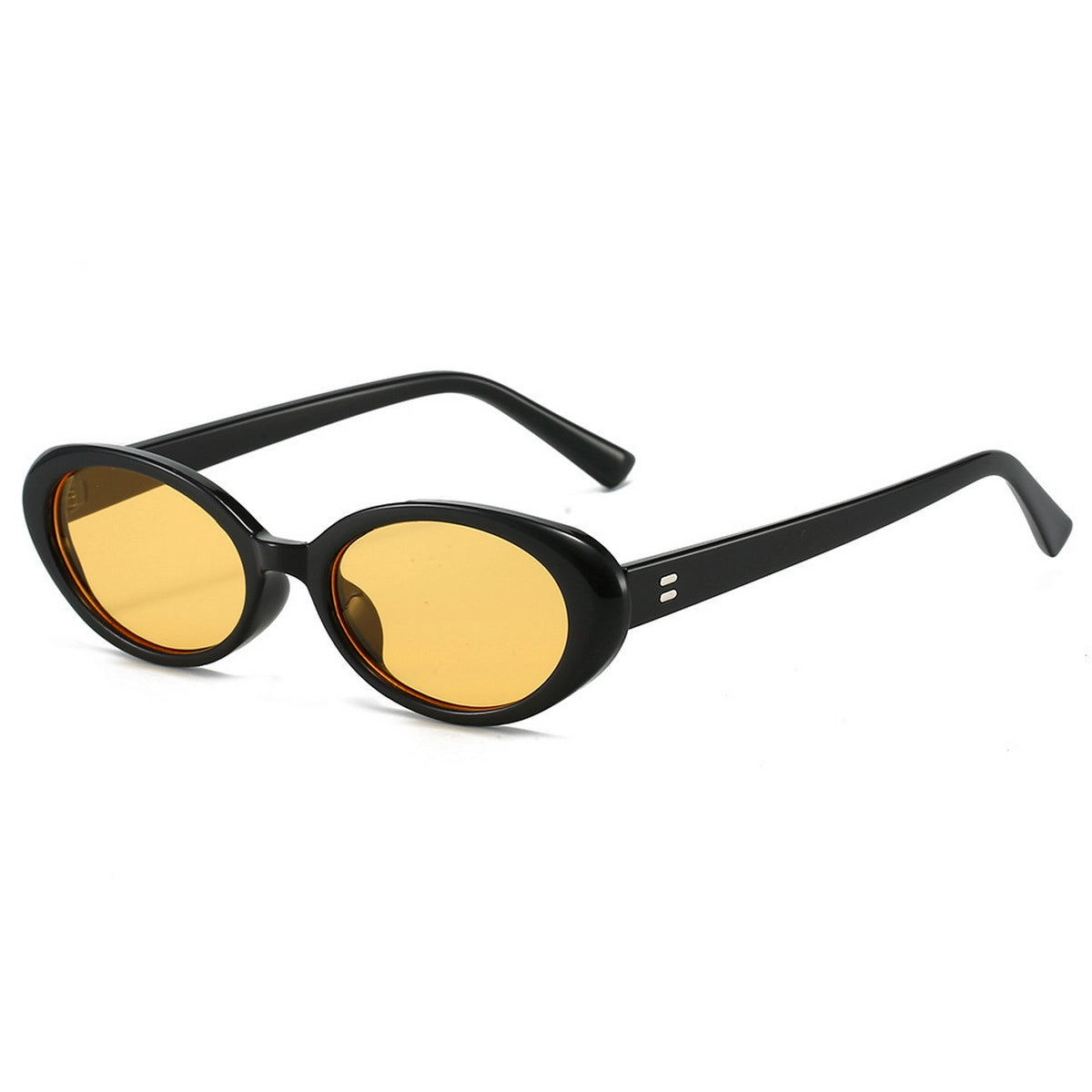 Retro Slim Oval Fashion Sunglasses