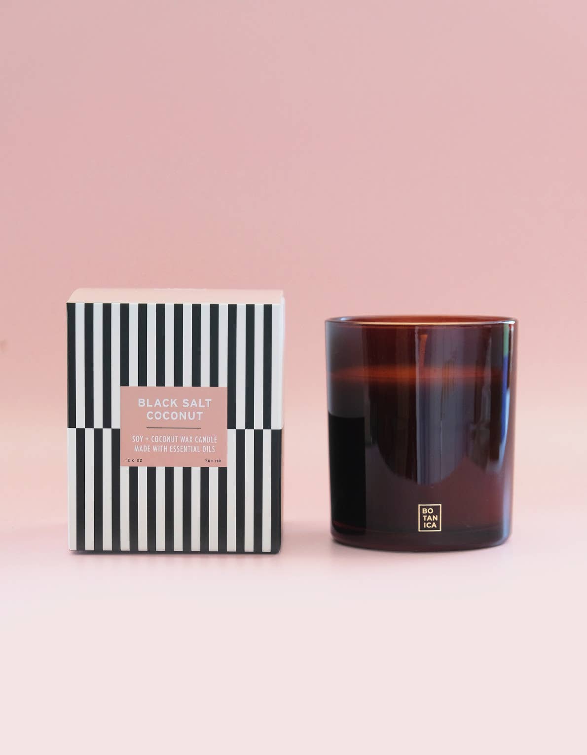 Black Salt + Coconut Candle