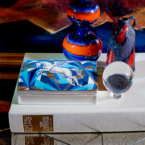 Pegasus Ceramic Trinket Box front blue| MILK MONEY milkmoney.co | Home decor online, Modern home decor, Luxury home furnishings, Best home decor, Home accessories for sale, Living room furniture sets, Kitchen decor ideas, Wall art for home, Bathroom accessories, Vintage home decor, Minimalist home decor