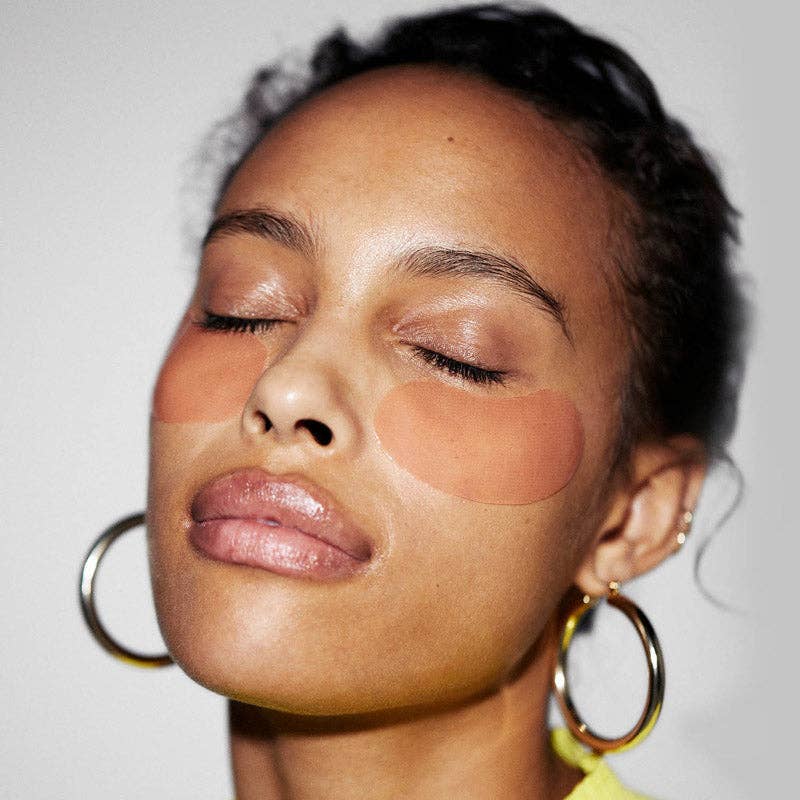 Loops Beauty Under Eye Single Mask | MILK MONEY milkmoney.co | natural skin care products. organic skin care. clean beauty products. organic skin care products. natural skincare. vegan skincare. organic skincare. organic beauty products. vegan cruelty free skincare. vegan skincare products