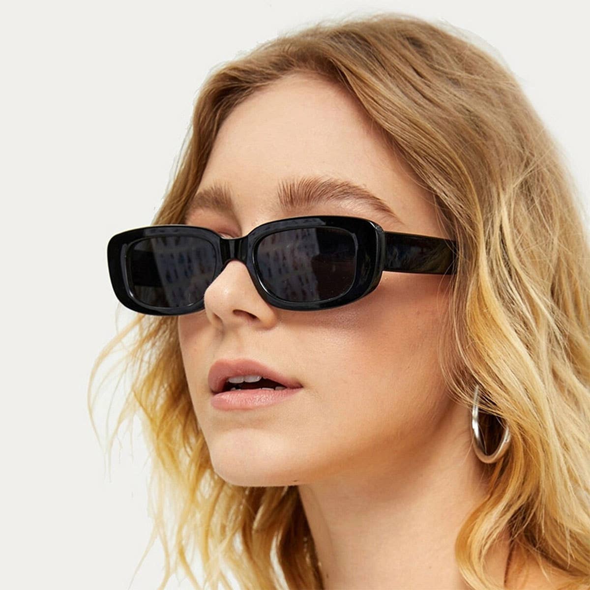 Square Frame Fashion Sunglasses