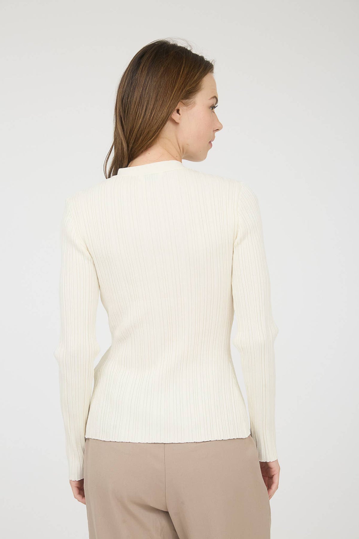 Split Hem Cardigan