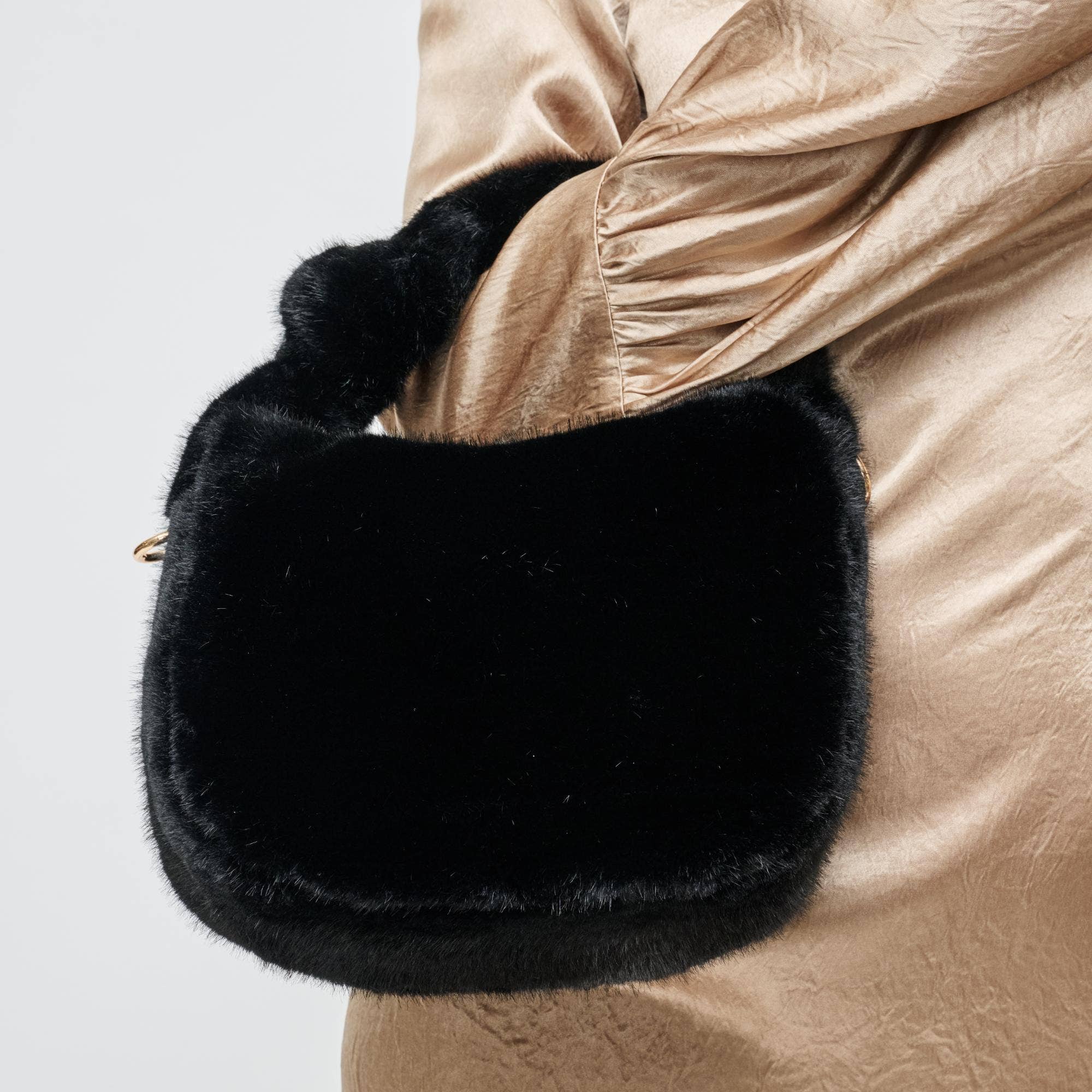 Monica Faux Fur Crossbody