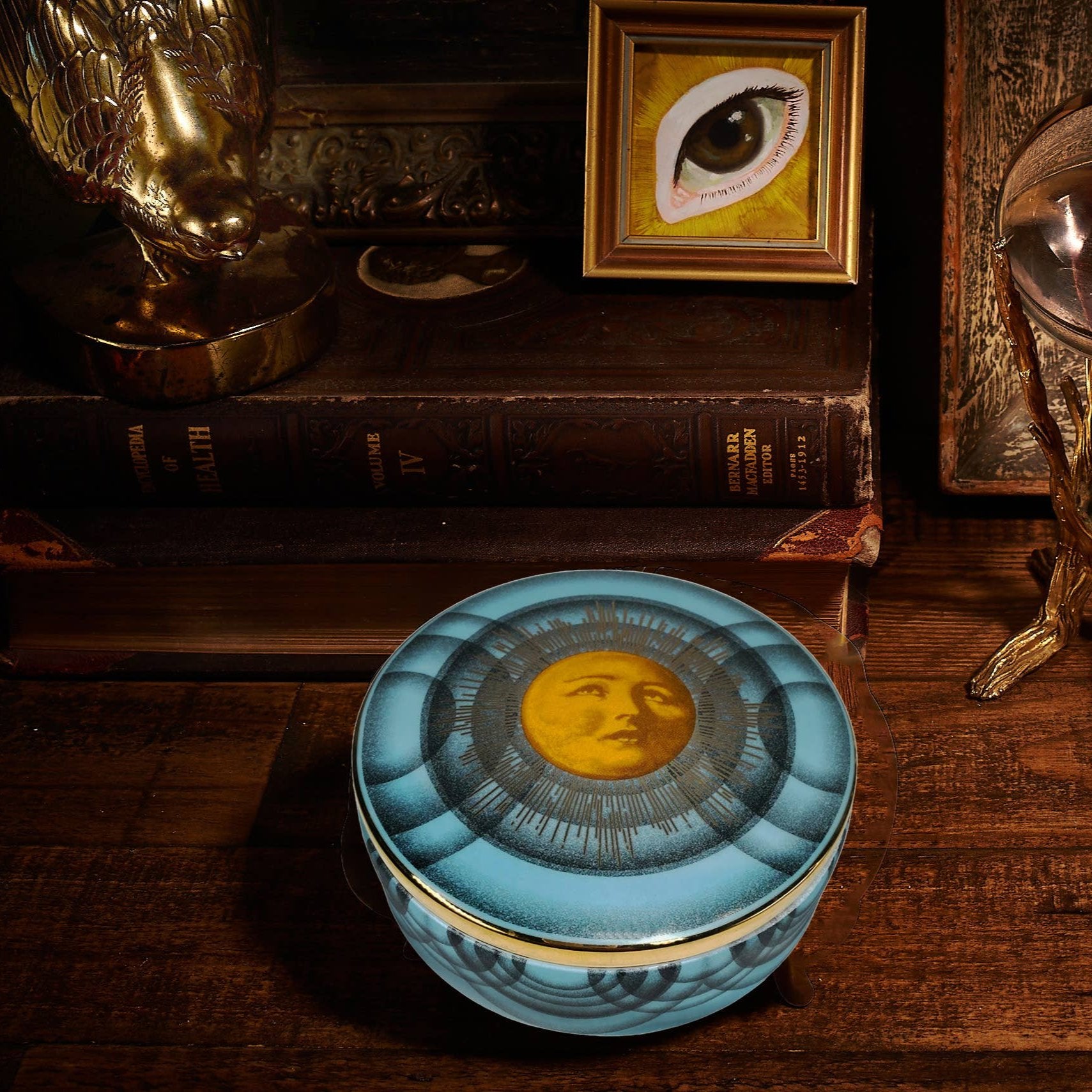 Cosmic Rising Ceramic Trinket Box