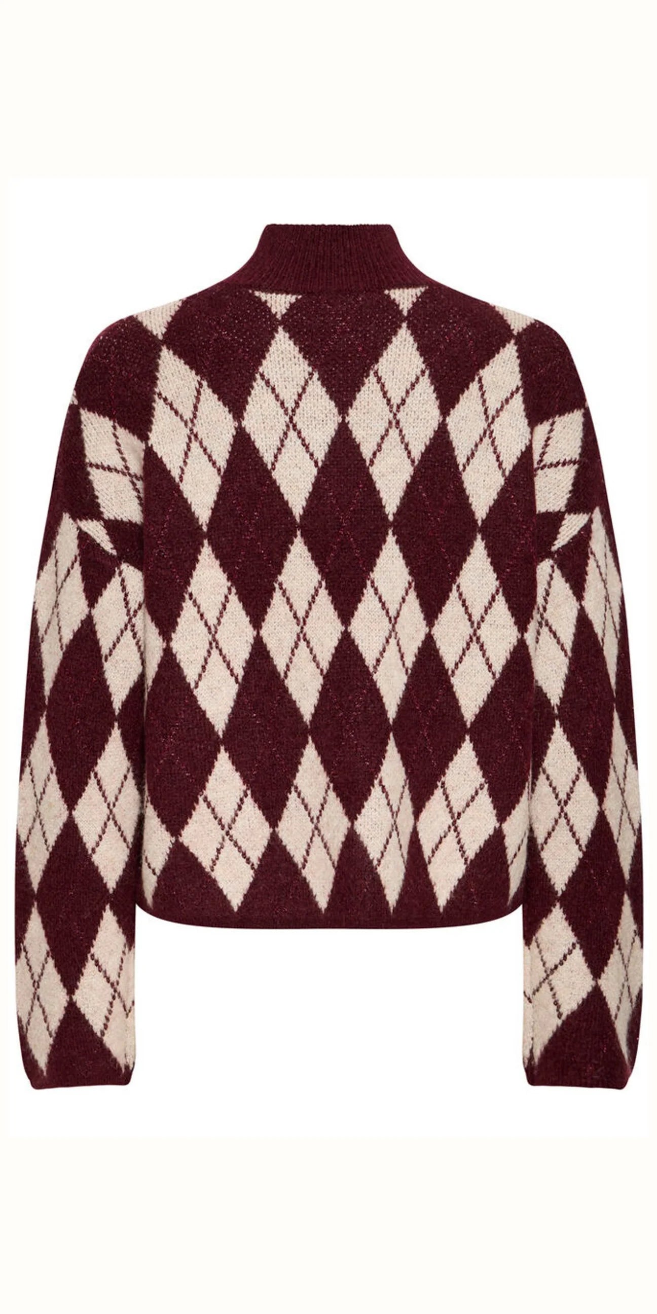 b. young Bynafta Argyle Jumper
