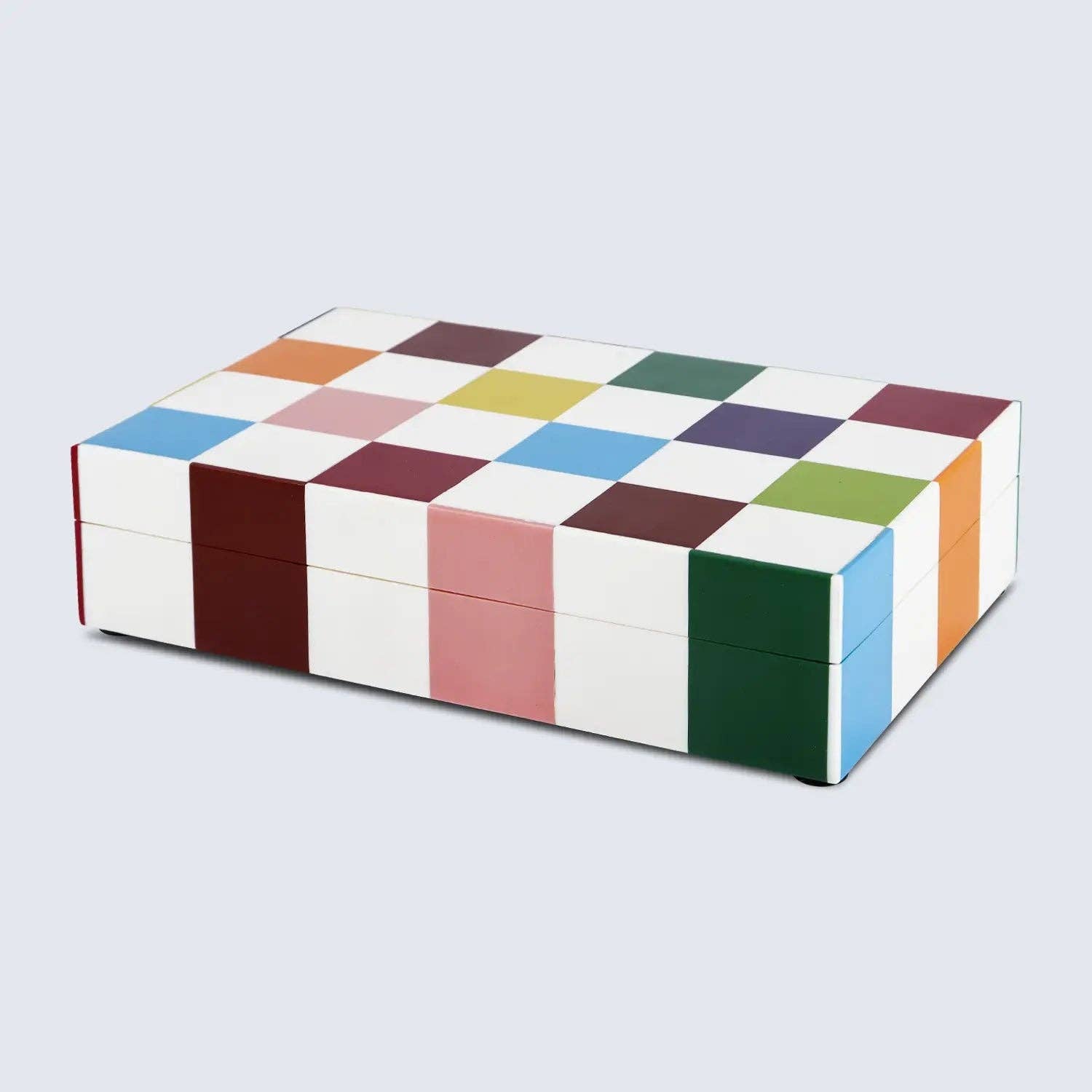 Colorful Geometric Decorative Box