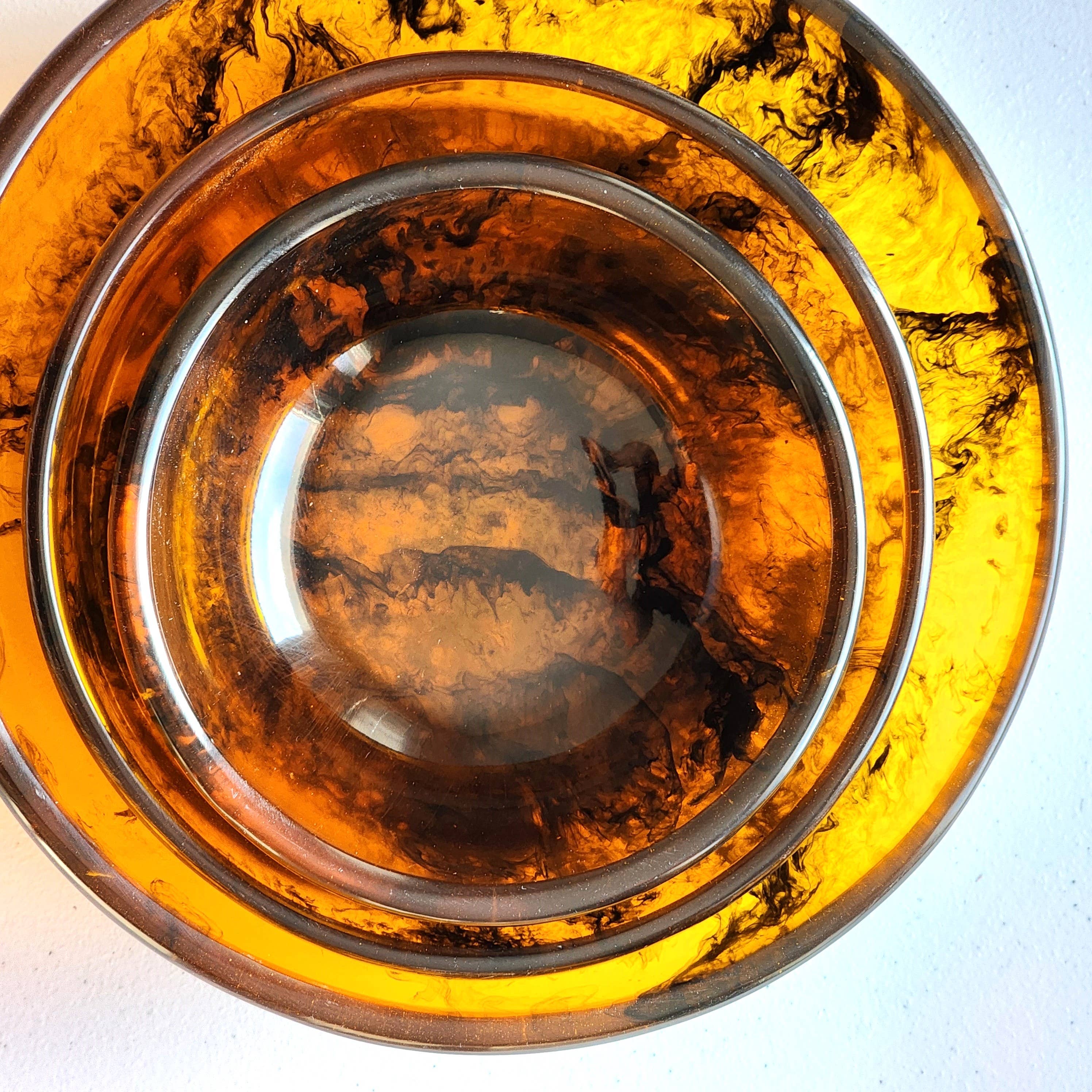 Set of 3 Resin Serving Bowls brown front | MILK MONEY milkmoney.co | white elephant gift ideas, gift, mother's day gift ideas, white elephant gift, gift shops near me