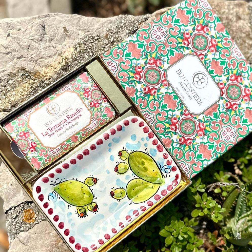 La Terrazza Ravello Soap & Ceramic Dish Box Set front | MILK MONEY milkmoney.co | white elephant gift ideas, gift, mother's day gift ideas, white elephant gift, gift shops near me, cute home decor, mother's day gift, cute home accents, handmade in USA, elegant home decor, luxury home, luxury gifts
Unique gifts, Best gifts for her, Gift ideas for him. Last-minute gifts
Cheap gift ideas, Gifts for women, Luxury gifts