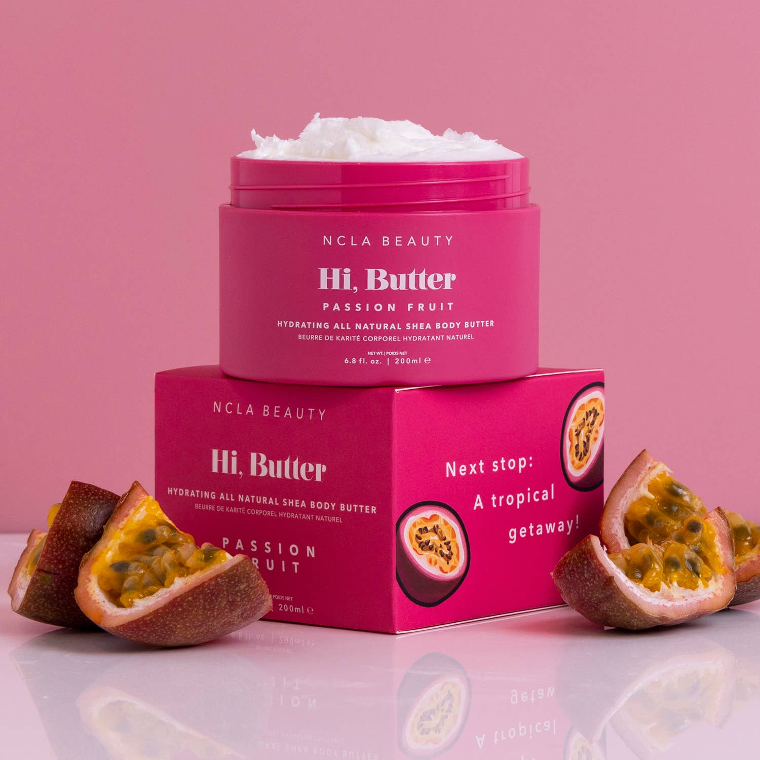 NCLA Beauty Hi, Butter All Natural Passion Fruit Shea Body Butter