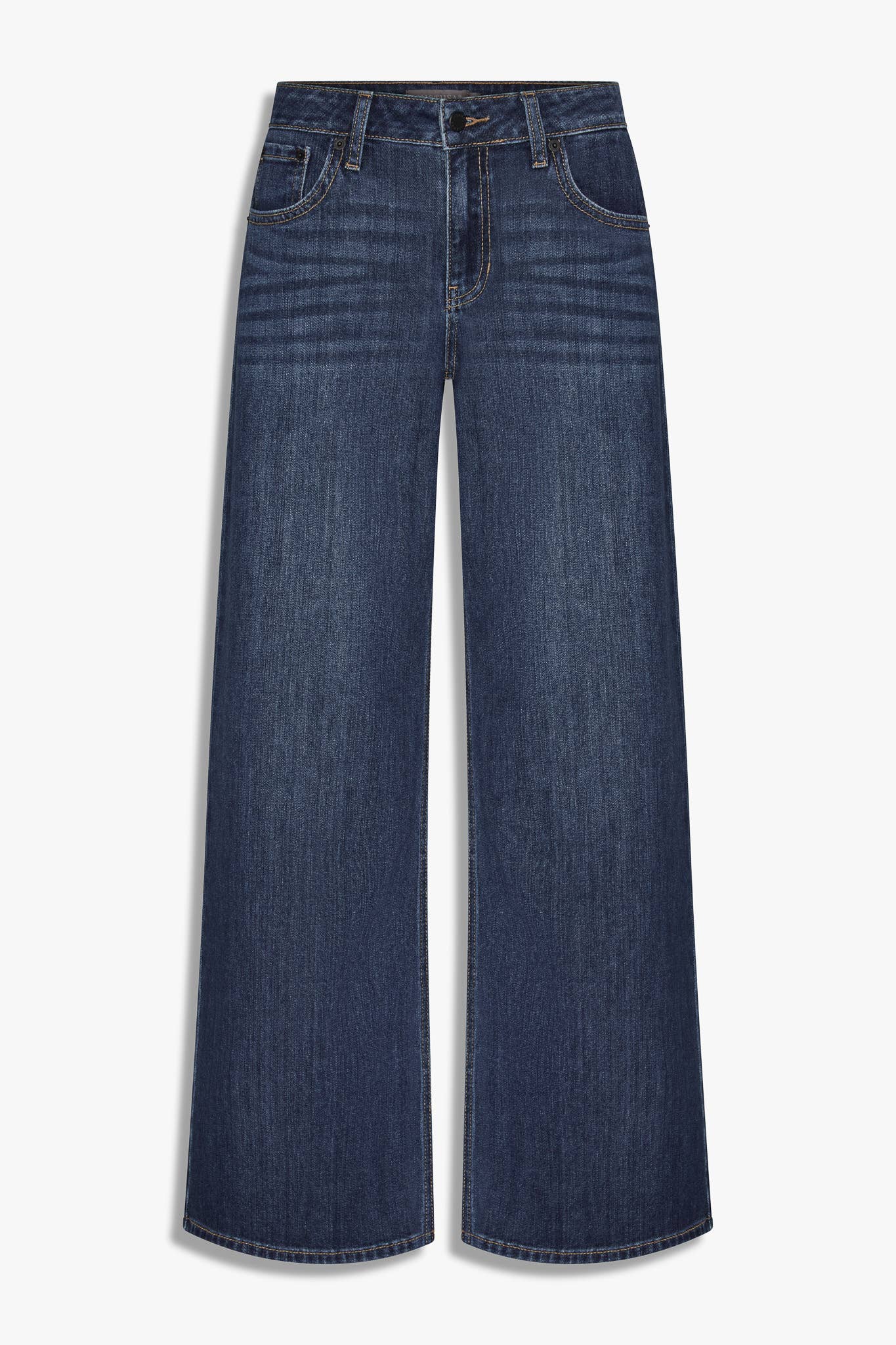 Stretch Mid Rise Palazzo Jean