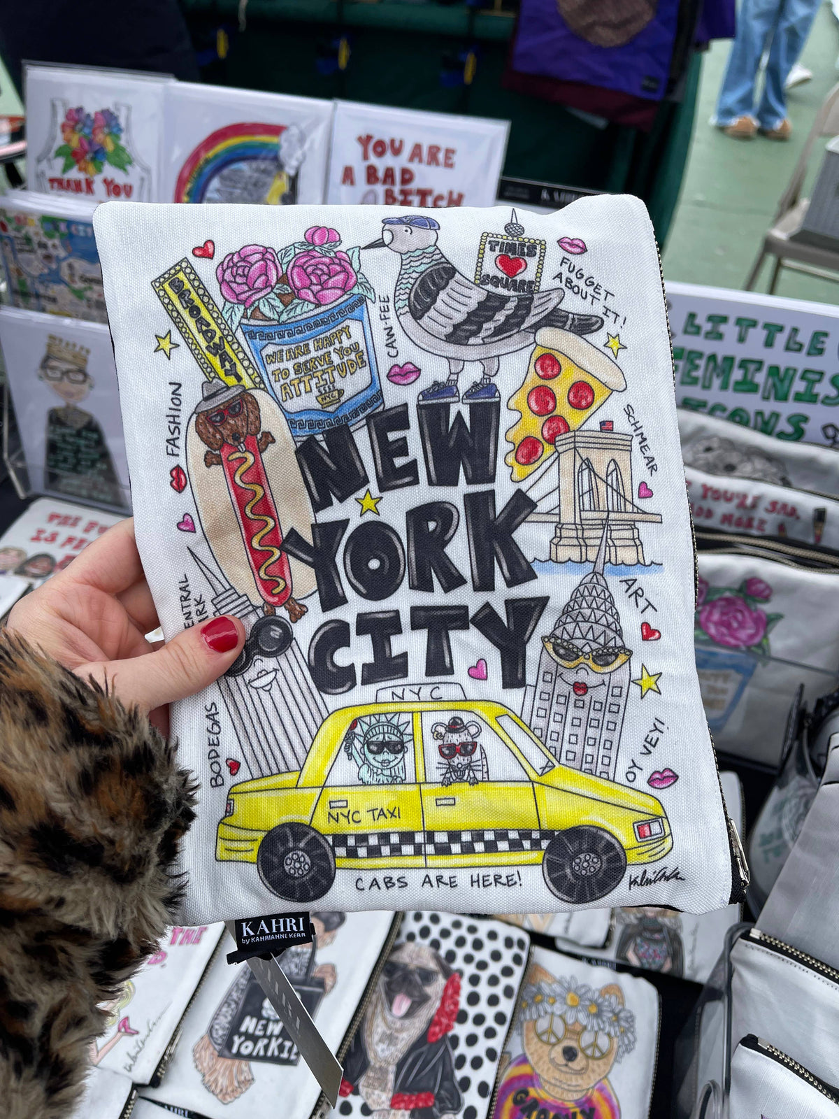NYC Icons Clutch