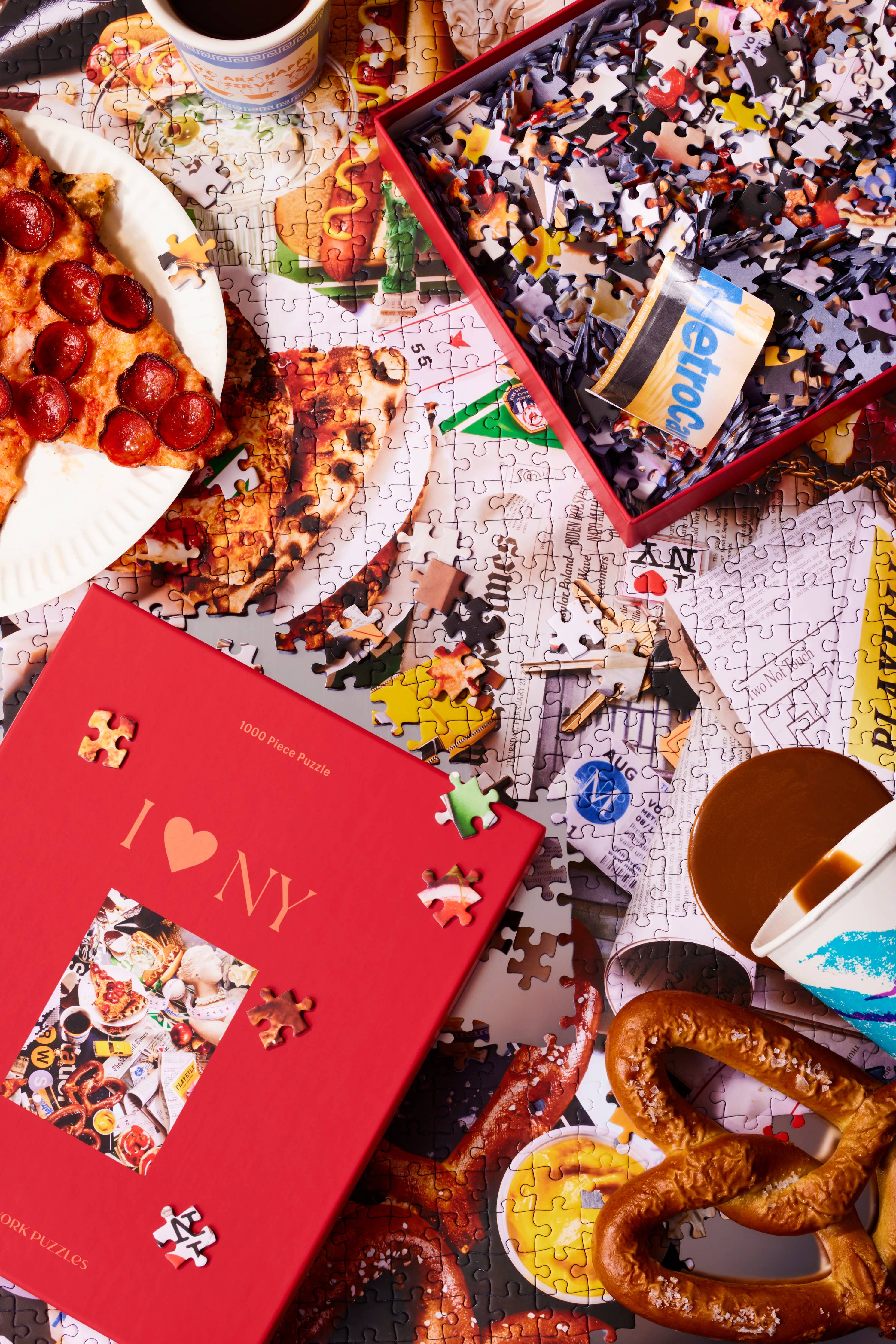 Piecework Puzzle I Love NY Jigsaw Puzzle lifestyle