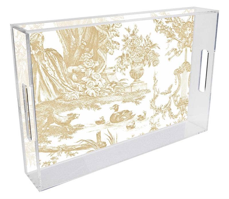 Beige Toile Serving Lucite Tray front | MILK MONEY milkmoney.co | Home decor online, Modern home decor, Luxury home furnishings, Best home decor, Home accessories for sale, Living room furniture sets, Kitchen decor ideas, Wall art for home, Bathroom accessories, Vintage home decor, Minimalist home decor