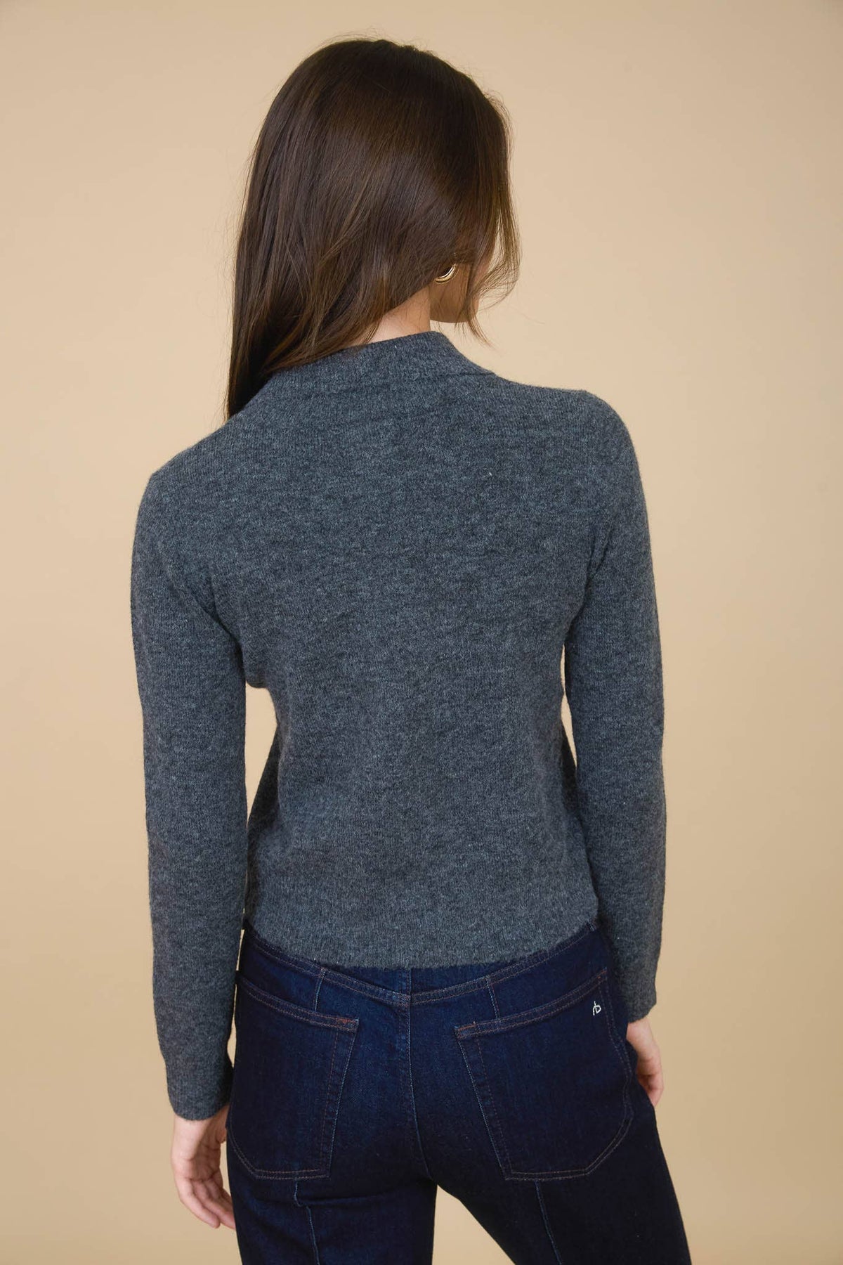 Collared Button Down Cardigan