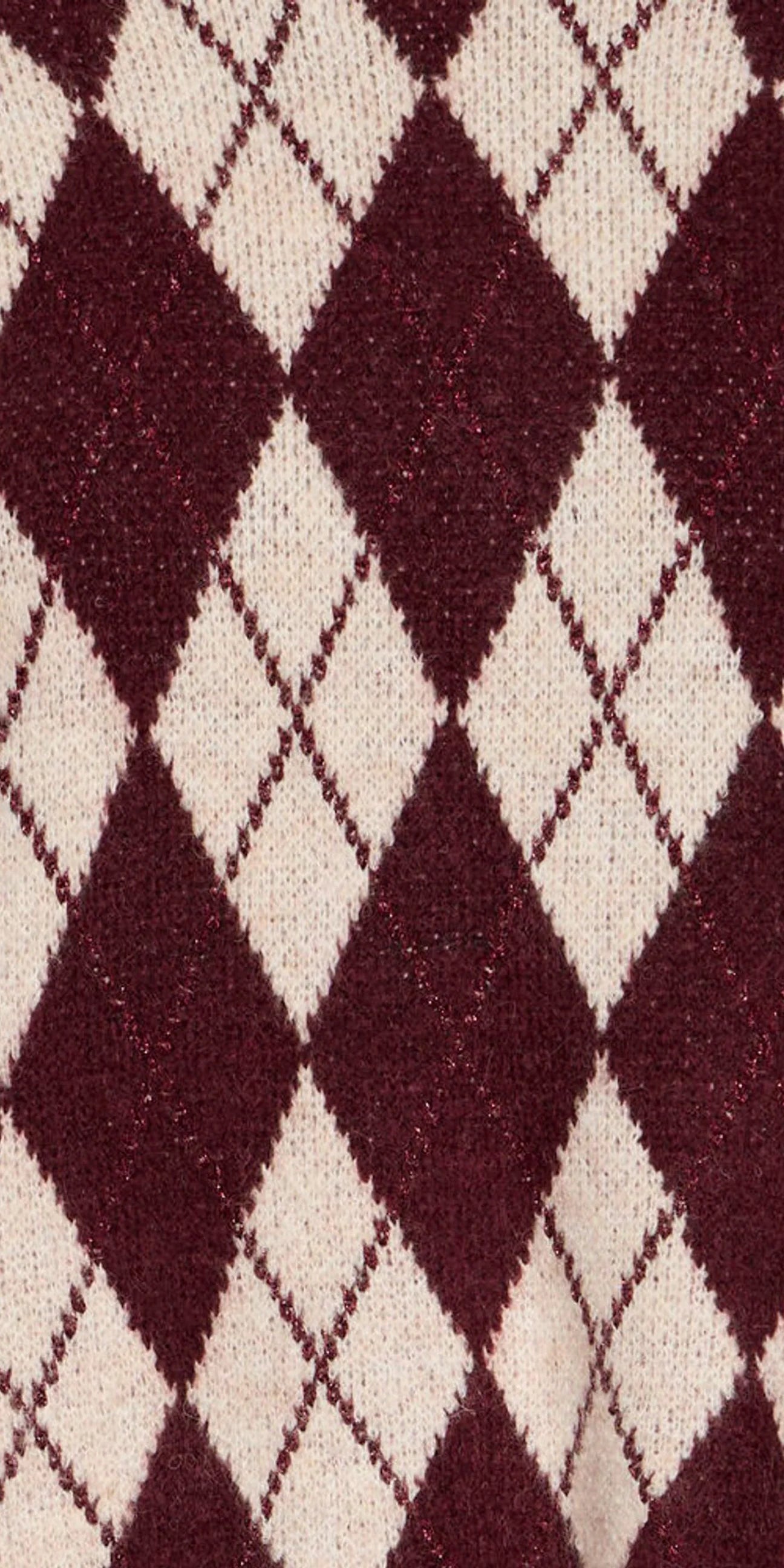 b. young Bynafta Argyle Jumper