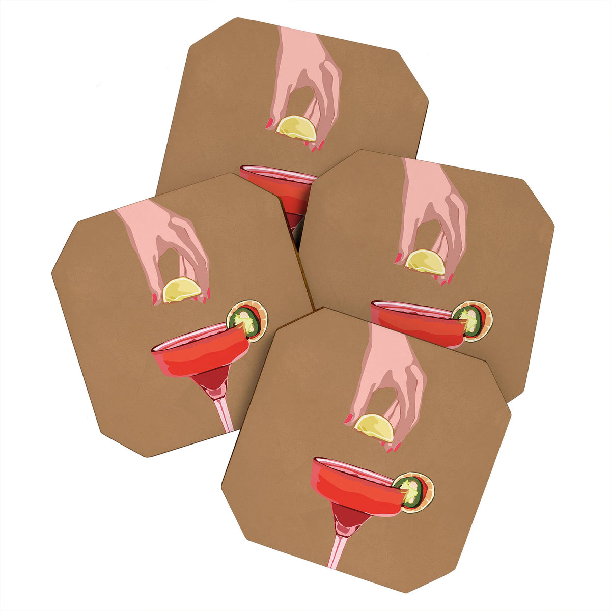 Cocktail Coaster Set