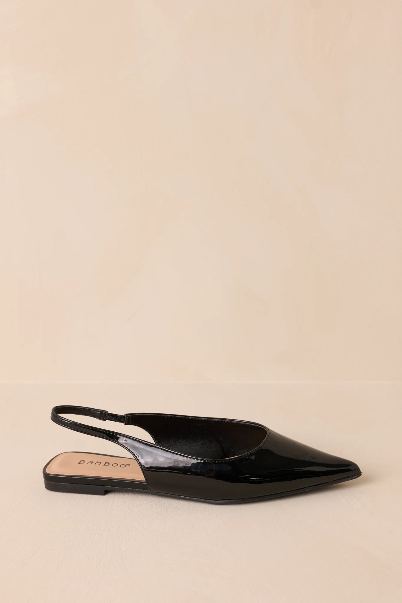 Pointed Toe Slingback Flats