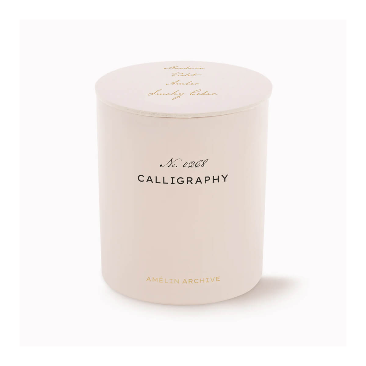 Amélin Archive Calligraphy Candle