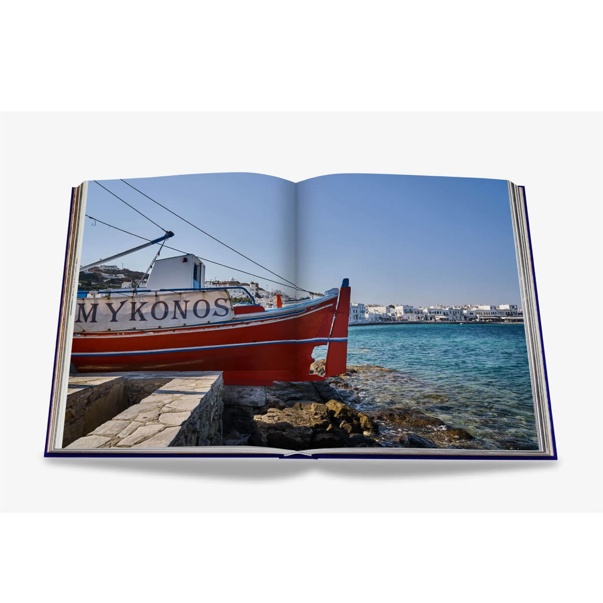 Assouline Mykonos Muse Coffee Table Book front | MILK MONEY milkmoney.co | Home decor online, Modern home decor, Luxury home furnishings, Best home decor, Home accessories for sale, Living room furniture sets, Kitchen decor ideas, Wall art for home, Bathroom accessories, Vintage home decor, Minimalist home decor