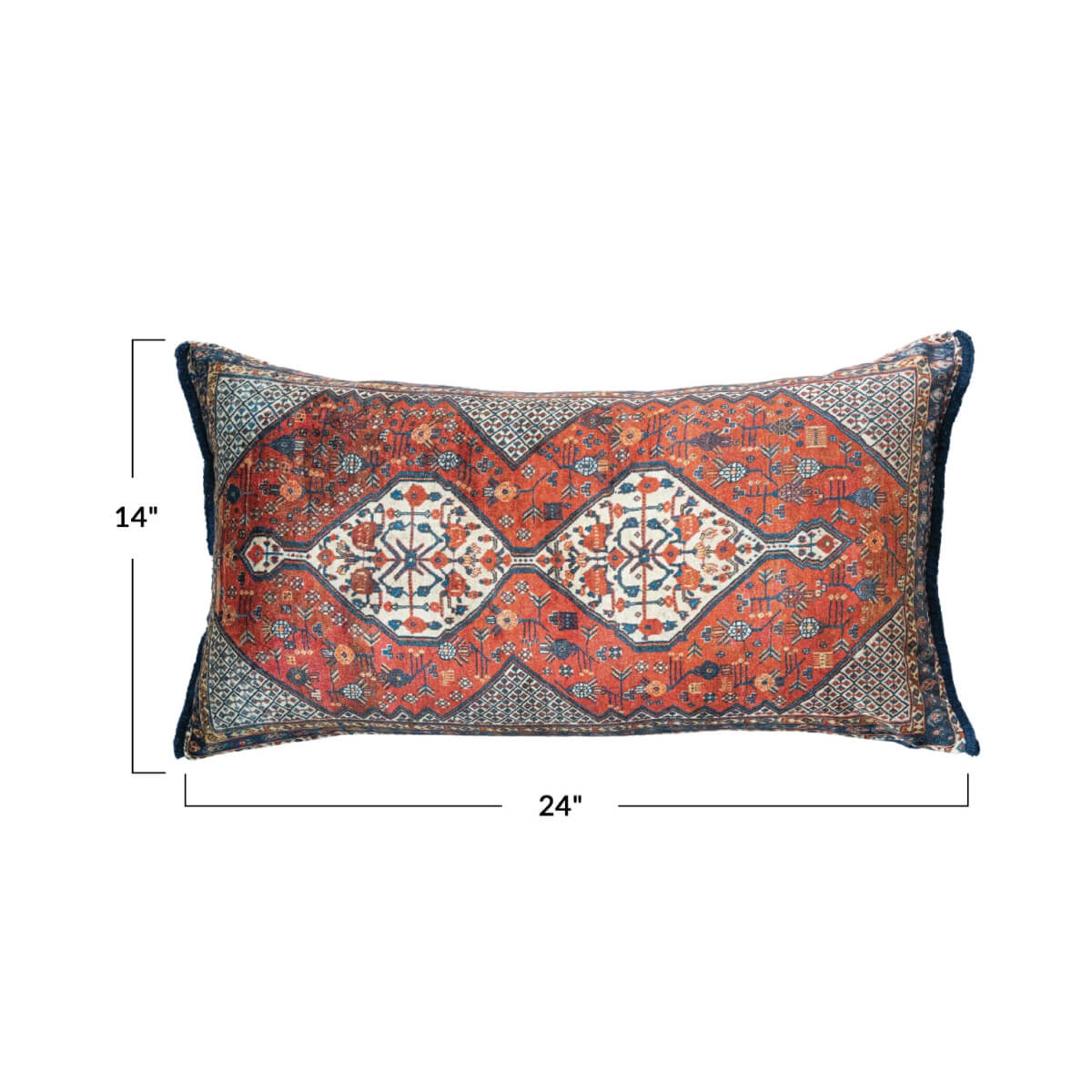 Bazaar Printed Velvet Lumbar Pillow red front | MILK MONEY milkmoney.co | Home decor online, Modern home decor, Luxury home furnishings, Best home decor, Home accessories for sale, Living room furniture sets, Kitchen decor ideas, Wall art for home, Bathroom accessories, Vintage home decor, Minimalist home decor