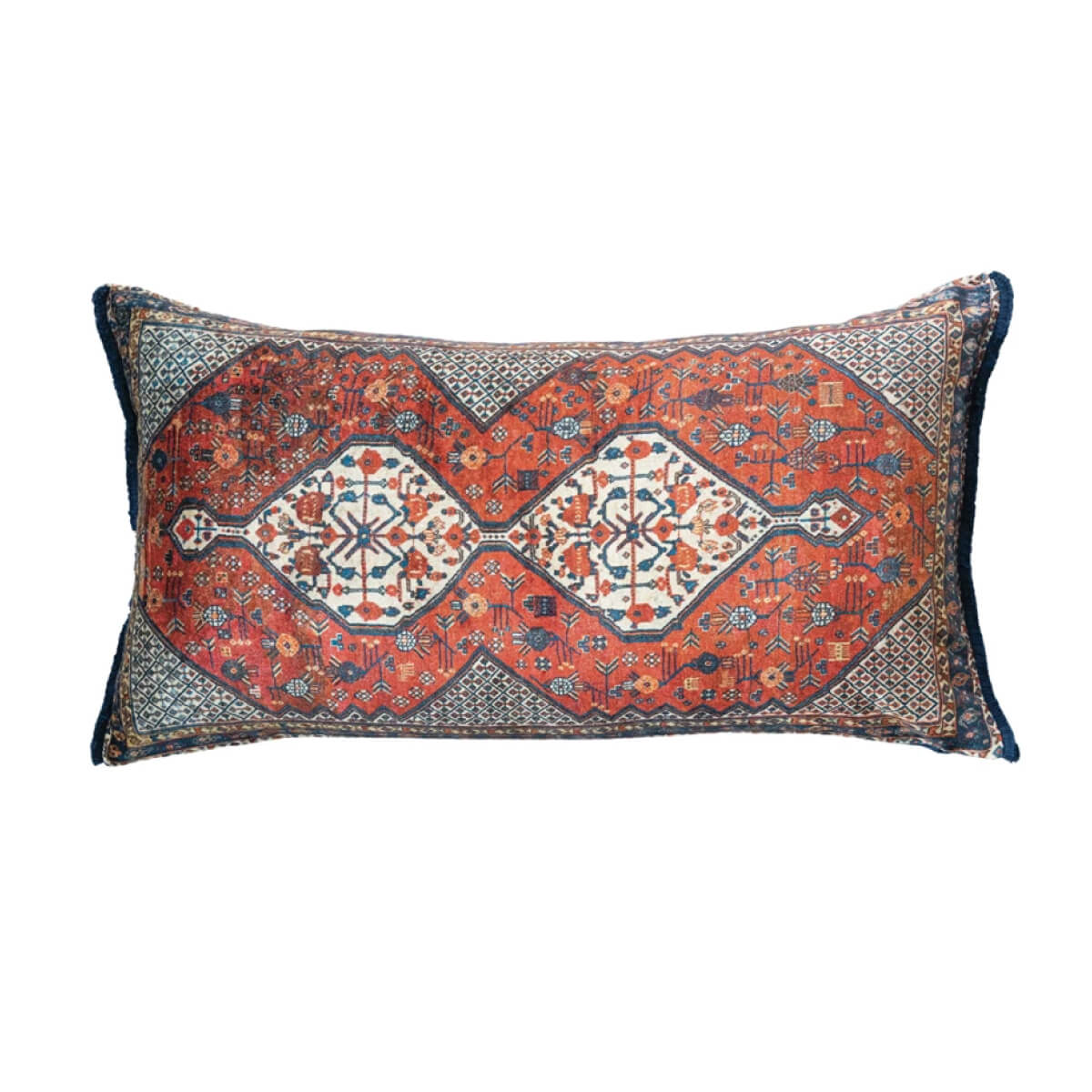 Bazaar Printed Velvet Lumbar Pillow red front | MILK MONEY milkmoney.co | Home decor online, Modern home decor, Luxury home furnishings, Best home decor, Home accessories for sale, Living room furniture sets, Kitchen decor ideas, Wall art for home, Bathroom accessories, Vintage home decor, Minimalist home decor