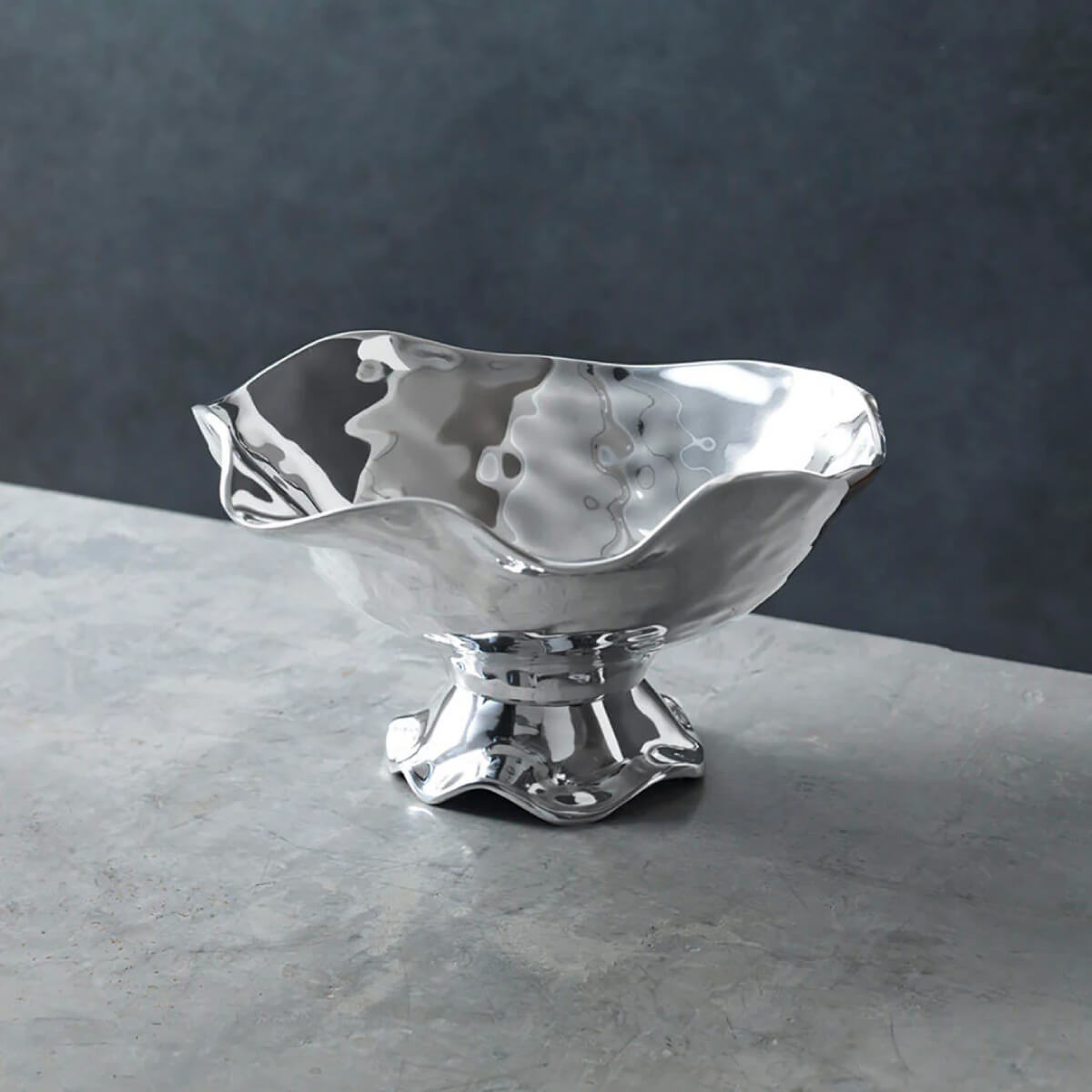Beatriz Ball Pedestal Vento Alex Medium Bowl silver front | MILK MONEY milkmoney.co | Home decor online, Modern home decor, Luxury home furnishings, Best home decor, Home accessories for sale, Living room furniture sets, Kitchen decor ideas, Wall art for home, Bathroom accessories, Vintage home decor, Minimalist home decor