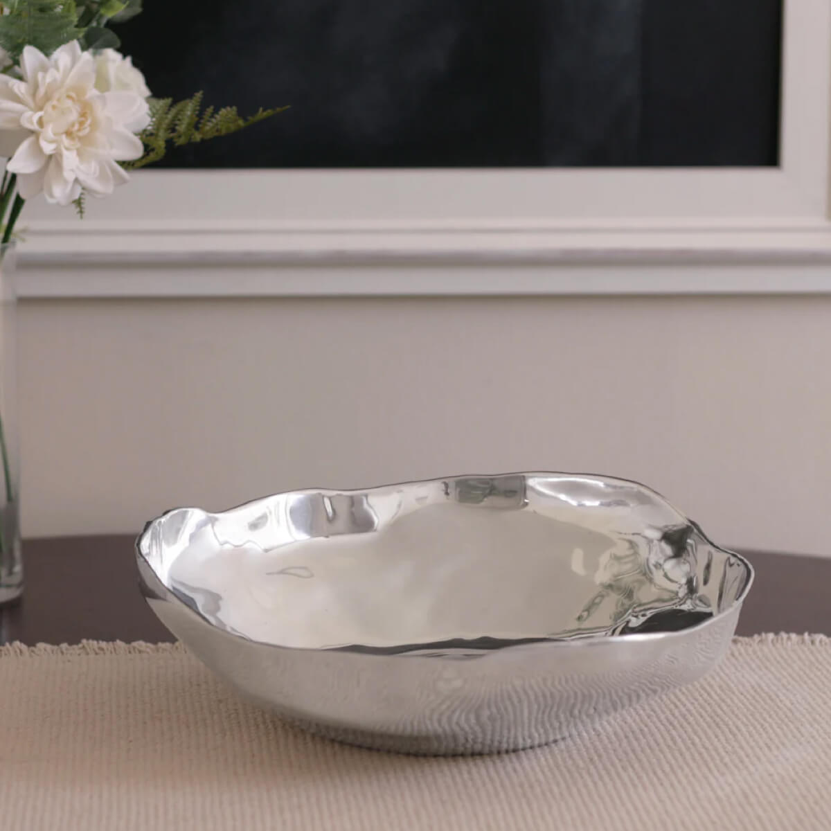 Beatriz Ball Soho Large Nuevo Organic Bowl silver | MILK MONEY milkmoney.co | Home decor online, Modern home decor, Luxury home furnishings, Best home decor, Home accessories for sale, Living room furniture sets, Kitchen decor ideas, Wall art for home, Bathroom accessories, Vintage home decor, Minimalist home decor