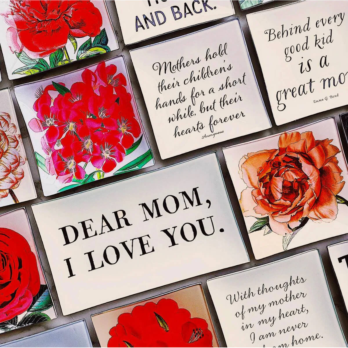 Ben's Garden Dear Mom, I Love You Decoupage Glass Tray front | MILK MONEY milkmoney.co | white elephant gift ideas, gift, mother's day gift ideas, white elephant gift, gift shops near me, cute home decor, mother's day gift, cute home accents, handmade in USA, elegant home decor, luxury home, luxury gifts
Unique gifts, Best gifts for her, Gift ideas for him. Last-minute gifts
Cheap gift ideas, Gifts for women, Luxury gifts