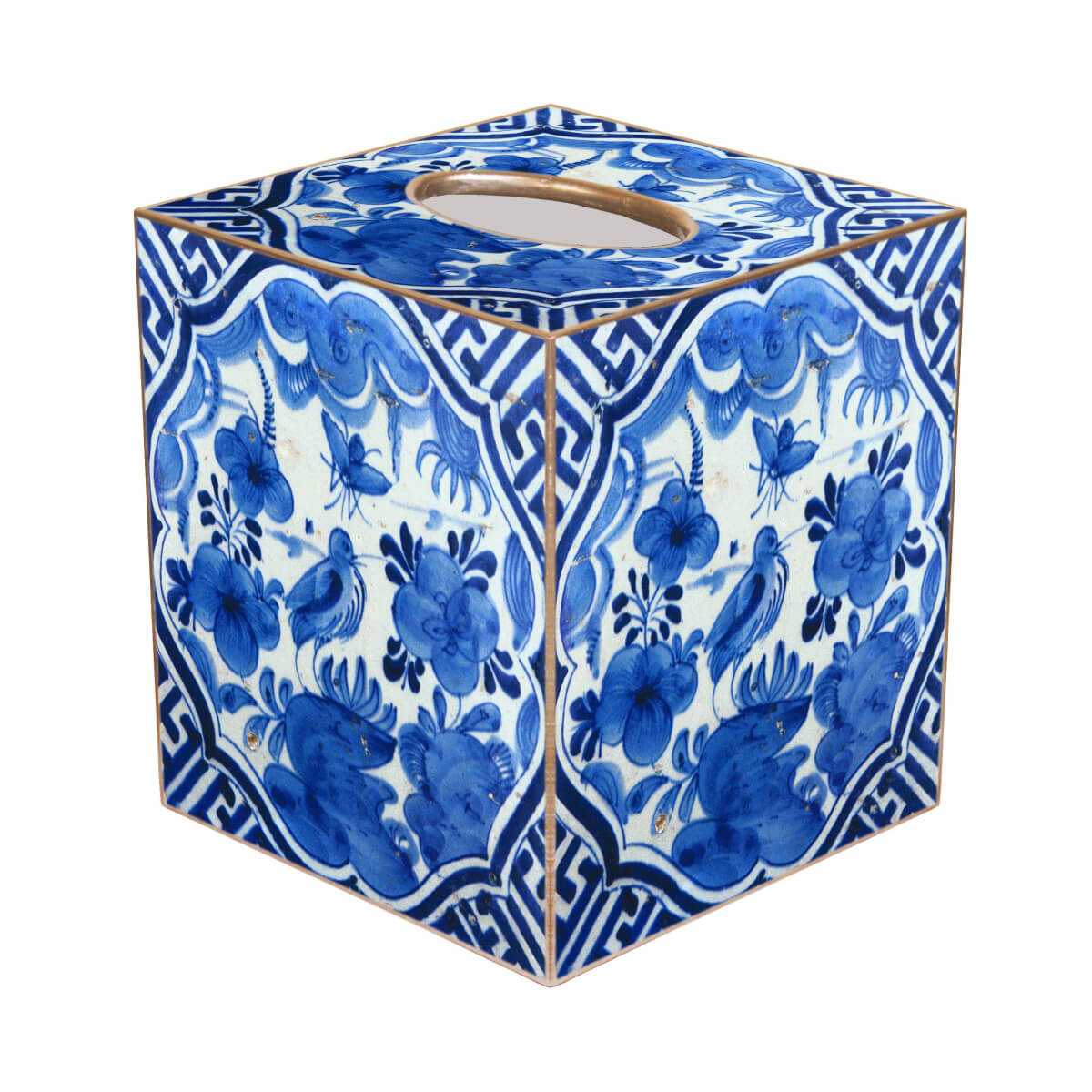 Blue Delft Bird Paper Mache Tissue Box Cover front | MILK MONEY milkmoney.co | Home decor online, Modern home decor, Luxury home furnishings, Best home decor, Home accessories for sale, Living room furniture sets, Kitchen decor ideas, Wall art for home, Bathroom accessories, Vintage home decor, Minimalist home decor