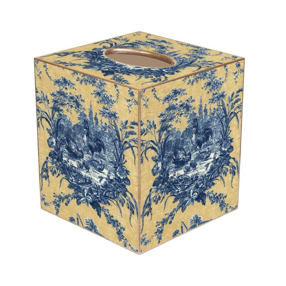 Toile Paper Mache Tissue Box Cover front | MILK MONEY milkmoney.co | Home decor online, Modern home decor, Luxury home furnishings, Best home decor, Home accessories for sale, Living room furniture sets, Kitchen decor ideas, Wall art for home, Bathroom accessories, Vintage home decor, Minimalist home decor