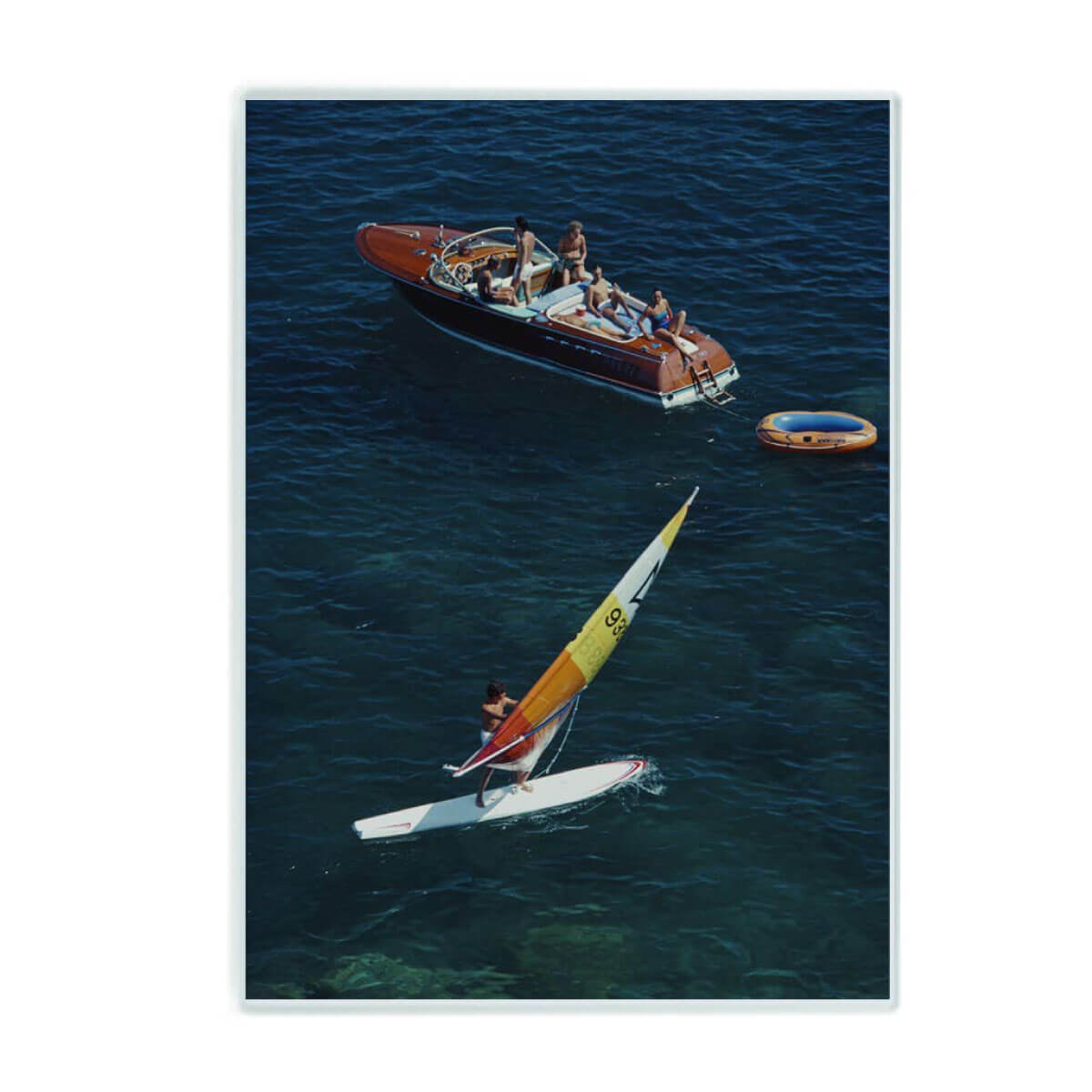 Boating Glass Bar Trivet